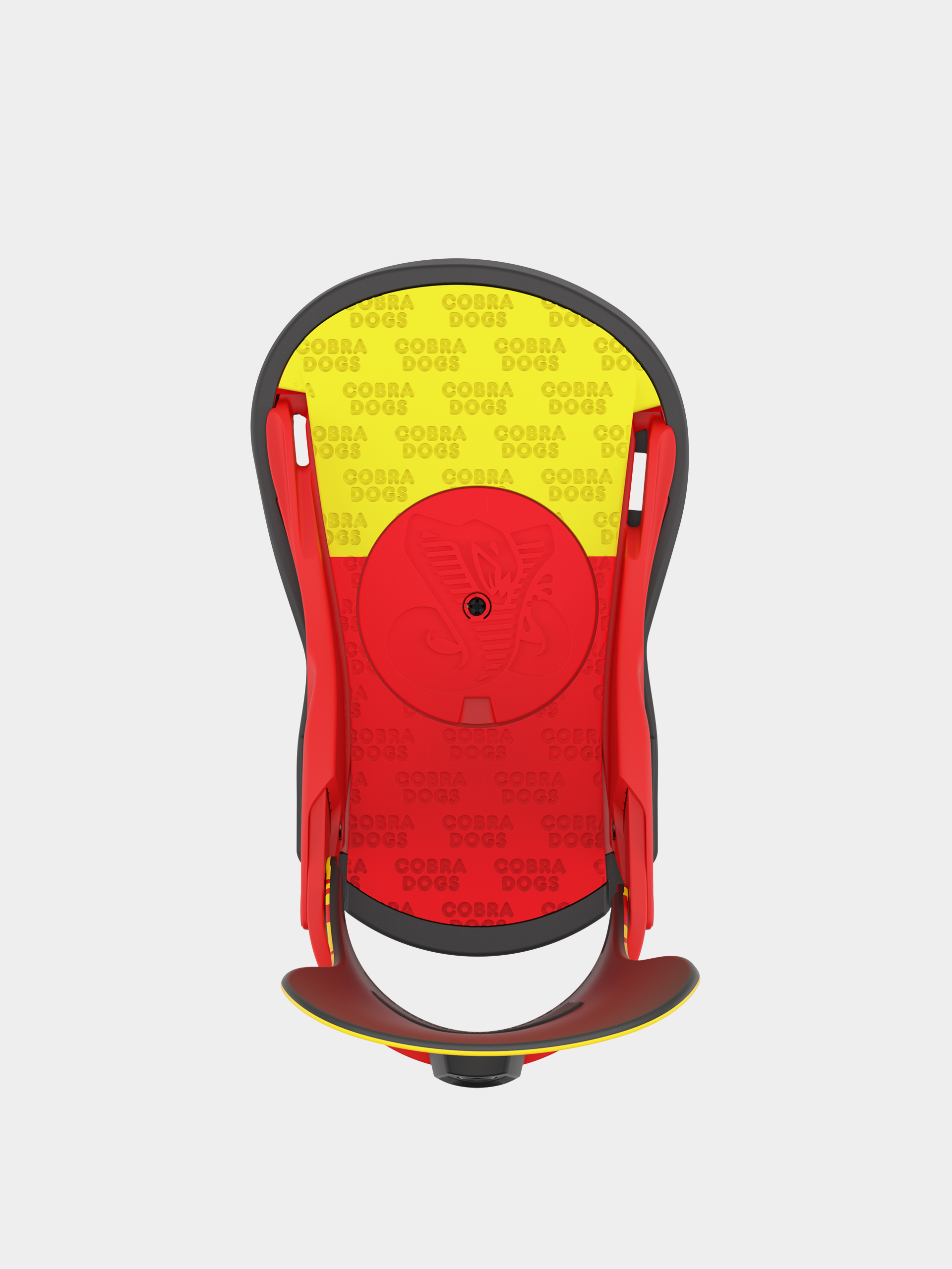 Męskie Wiązania snowboardowe Union Strata x Cobra Dogs (yellow red)