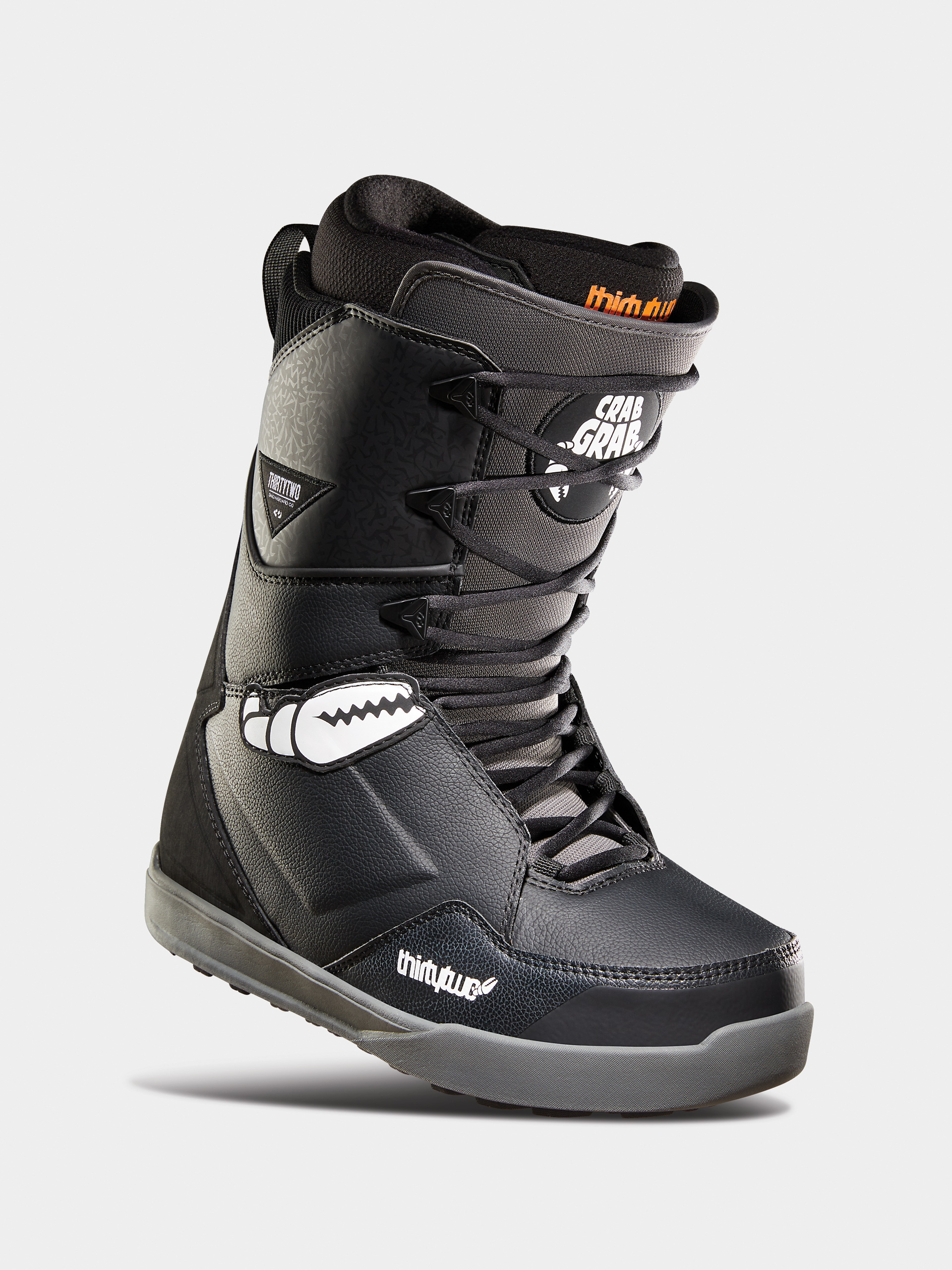Męskie Buty snowboardowe ThirtyTwo Lashed Crab Grab (black/grey/white)