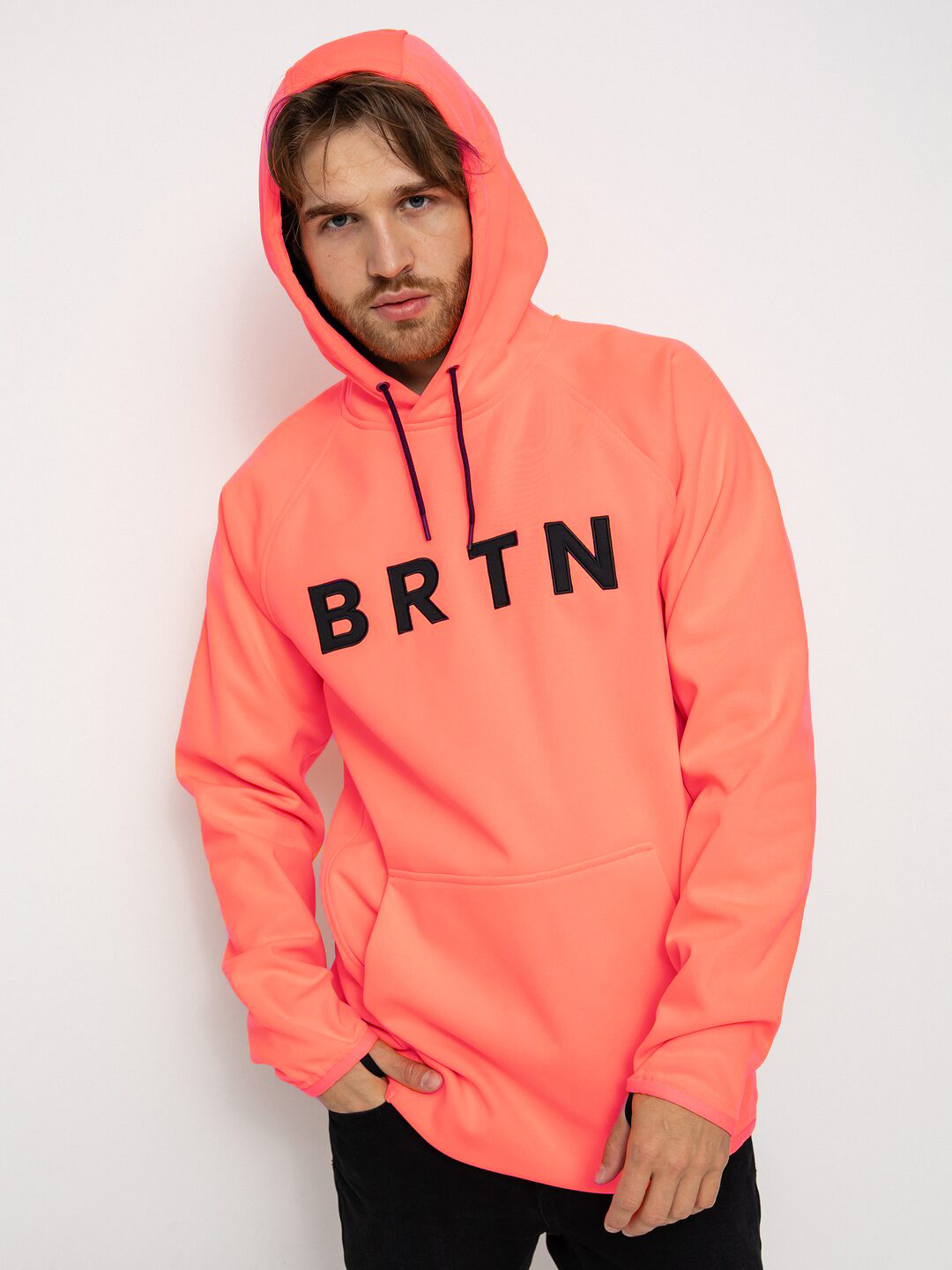 Męska Bluza aktywna Burton Crown Weatherproof HD (tetra orange)
