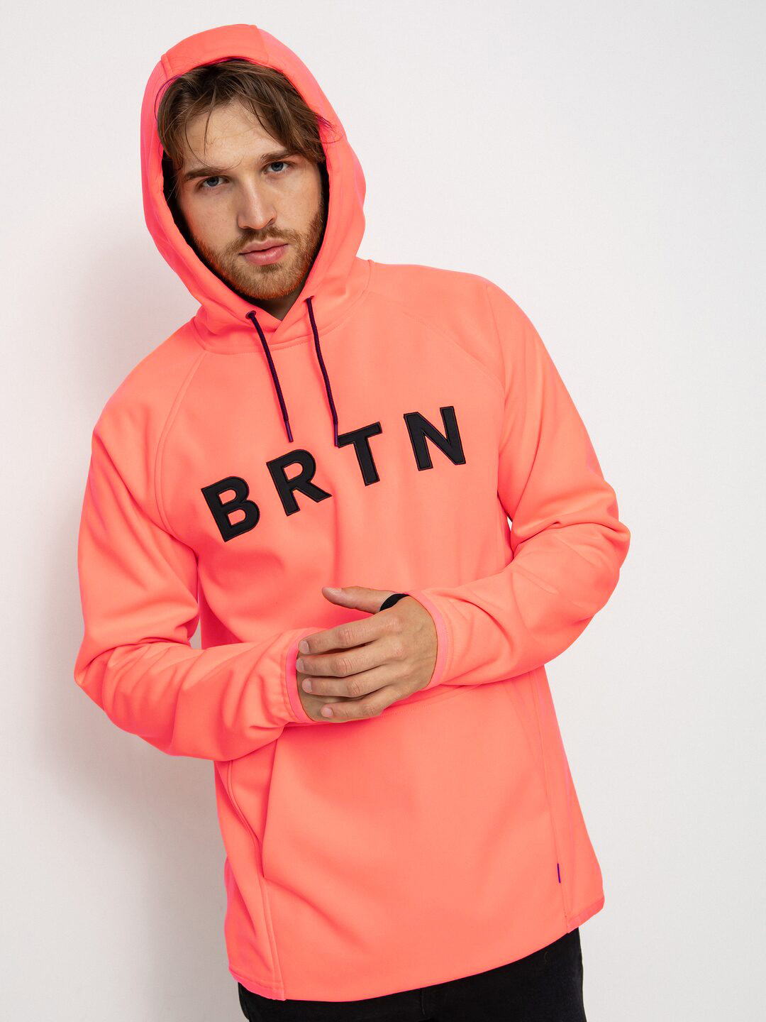 Męska Bluza aktywna Burton Crown Weatherproof HD (tetra orange)