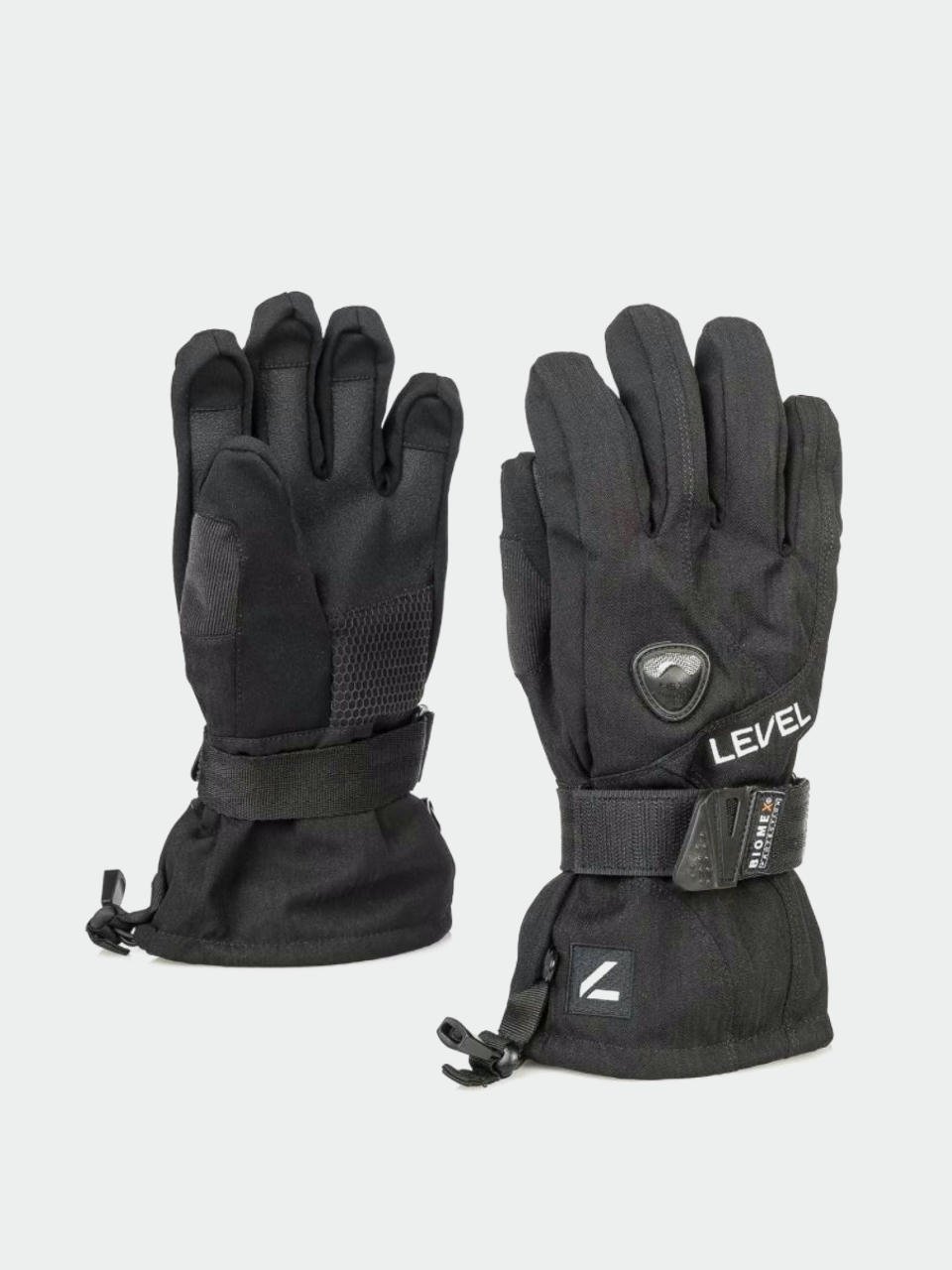 Dziecięce rękawice snowboardowe Level Fly Jr (blk)