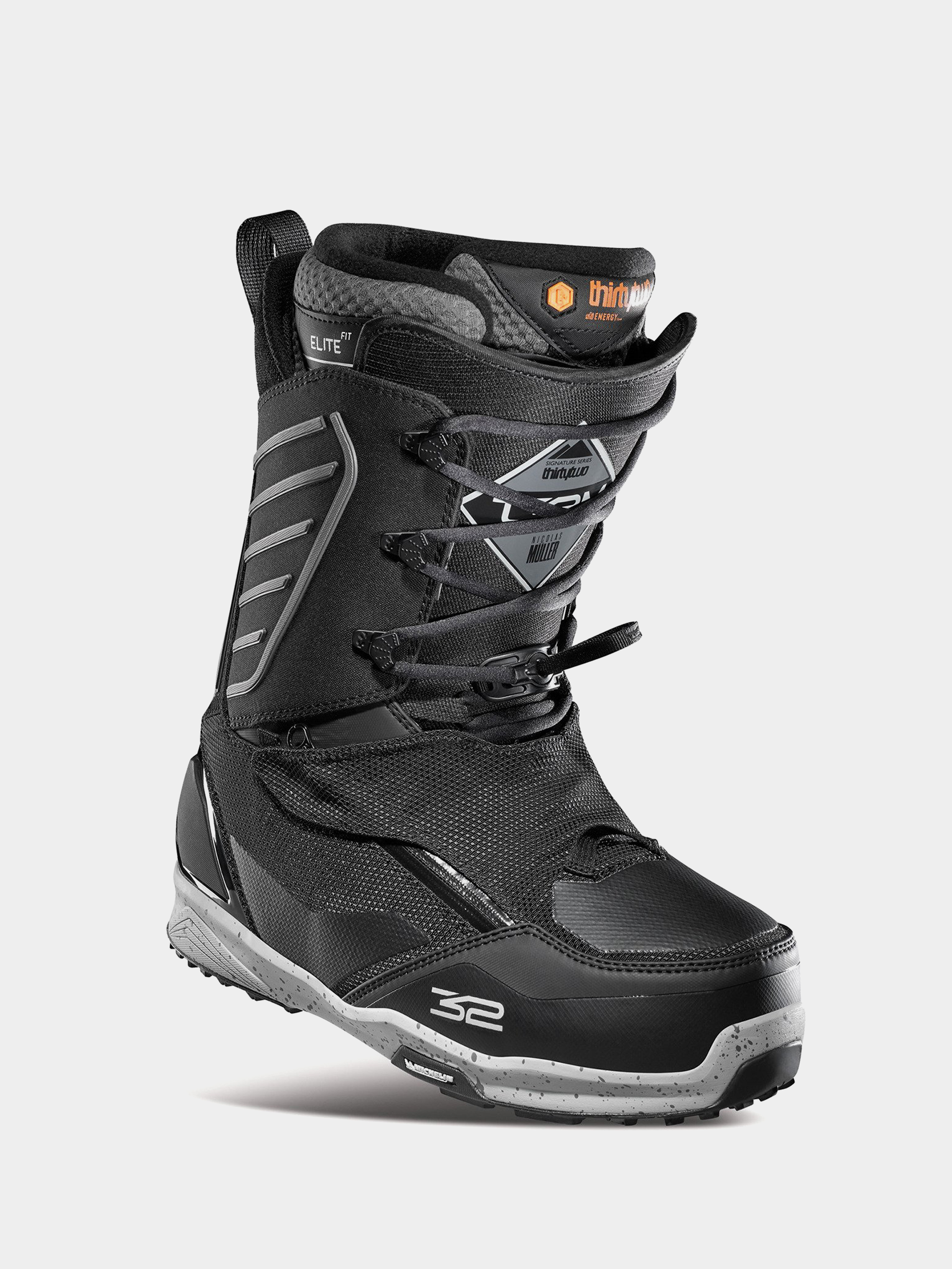 Męskie Buty snowboardowe ThirtyTwo Mullair Xlt (black/grey)