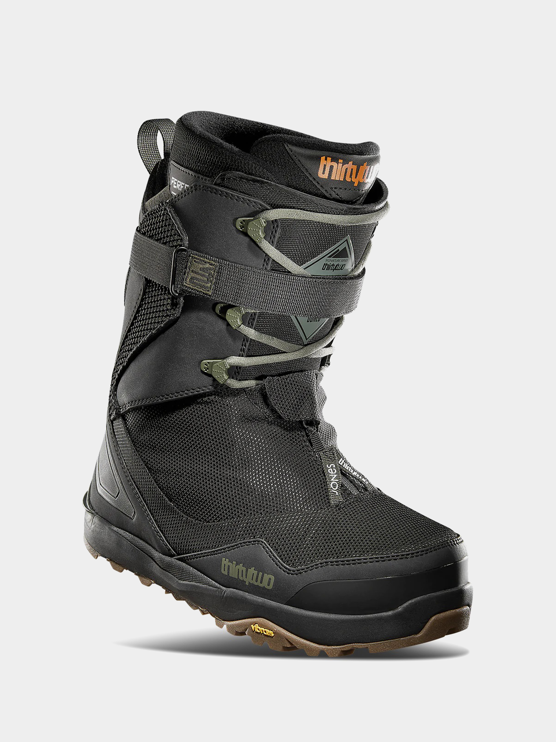 Męskie Buty snowboardowe ThirtyTwo Tm 2 Jones (black/green/gum)