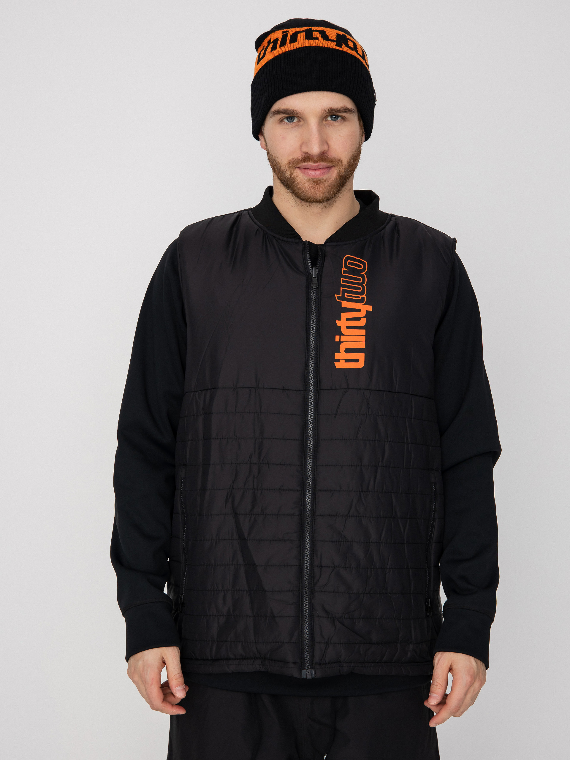 Męska Kurtka snowboardowa ThirtyTwo Tm 3 (black/orange)