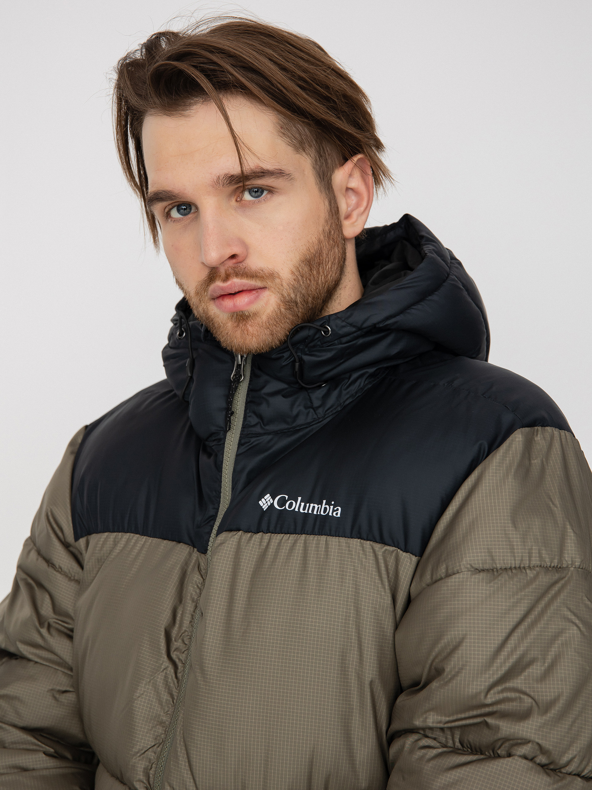 Kurtka Columbia Puffect Hooded (stone green bl)
