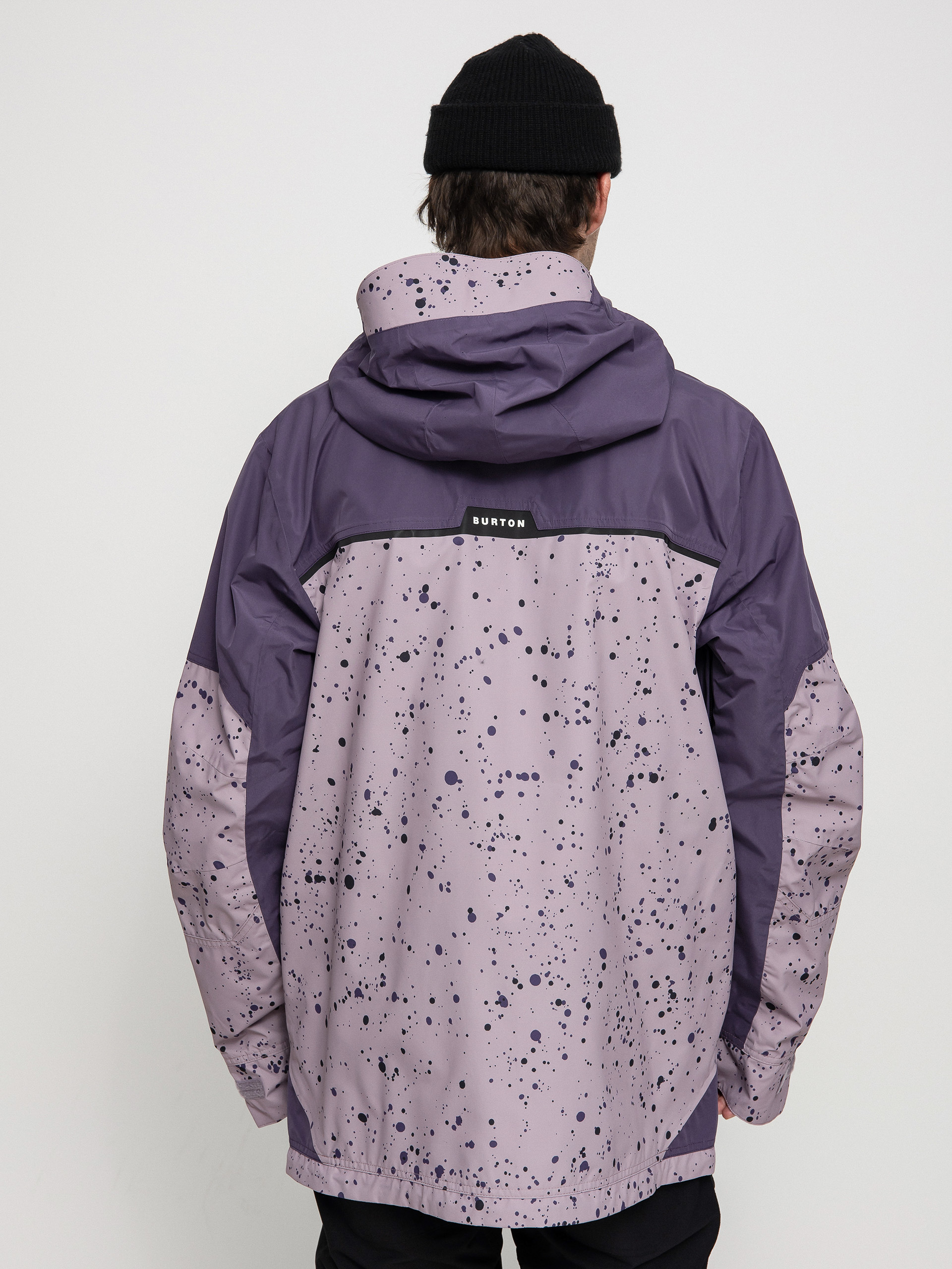 Męska Kurtka snowboardowa Burton Frostner (violet halo/elderberry spatter)