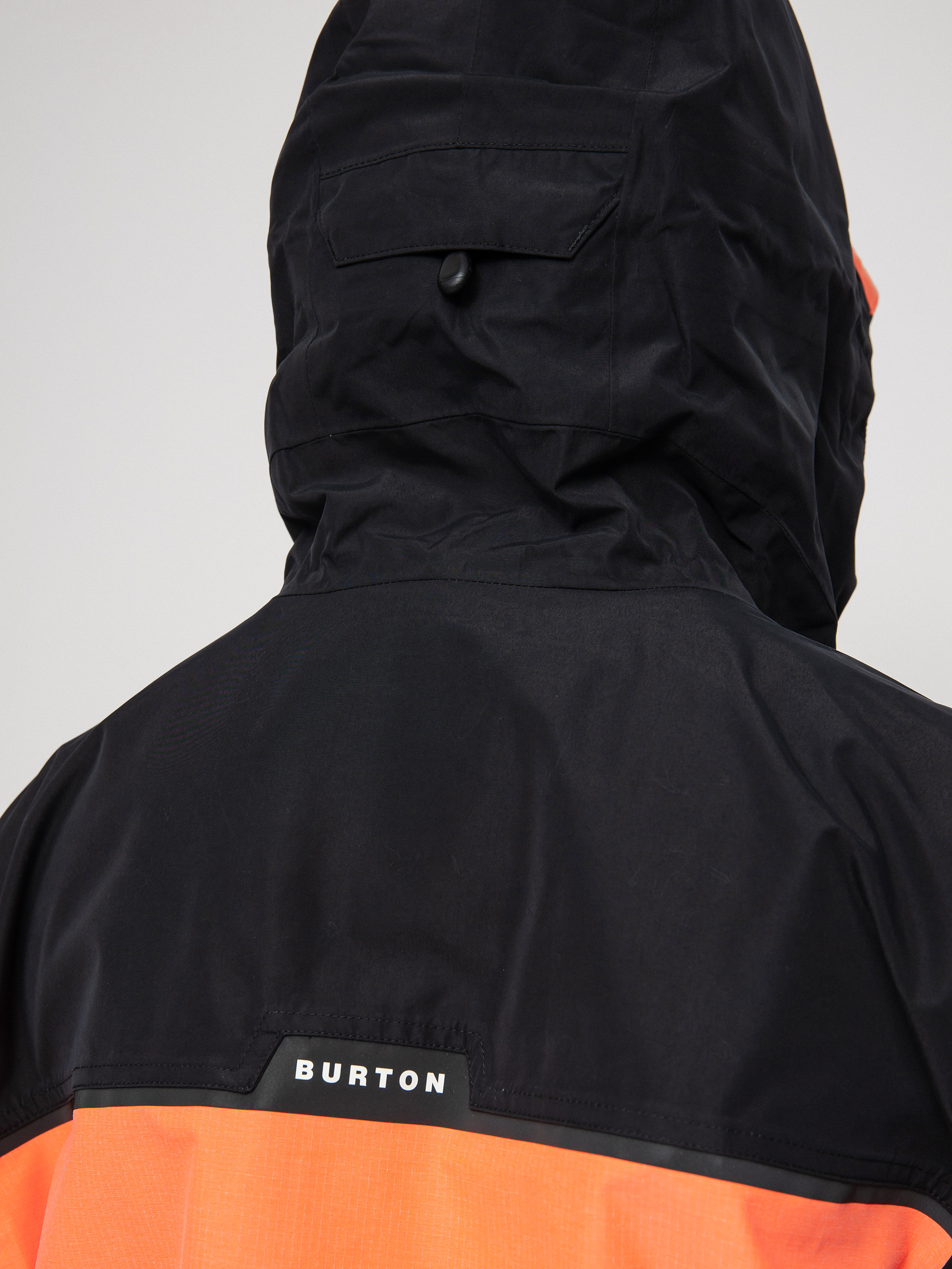 Męska Kurtka snowboardowa Burton Frostner (true black/tetra orange)