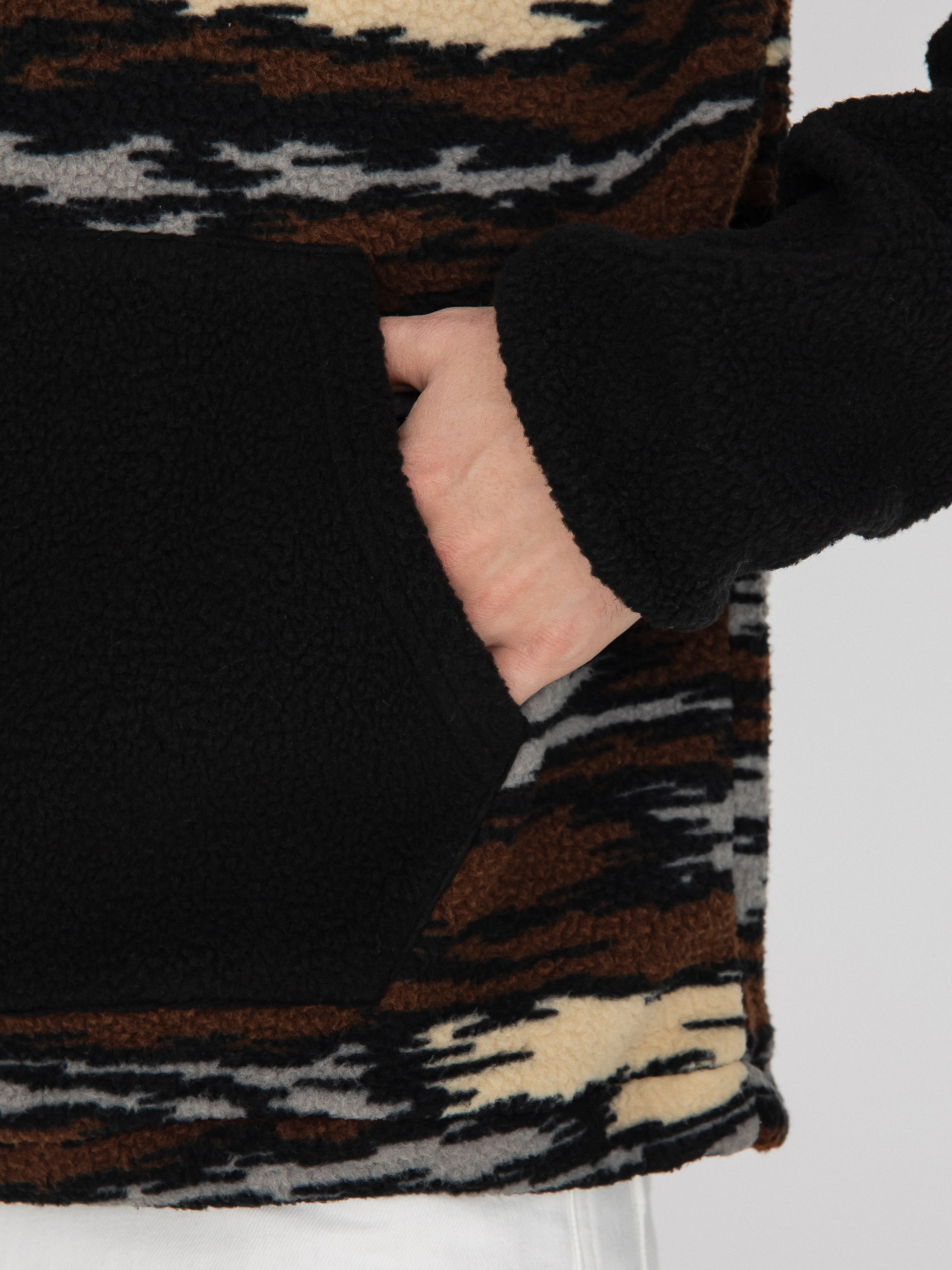 Bluza z kapturem Volcom Iso91 HD (bark brown)