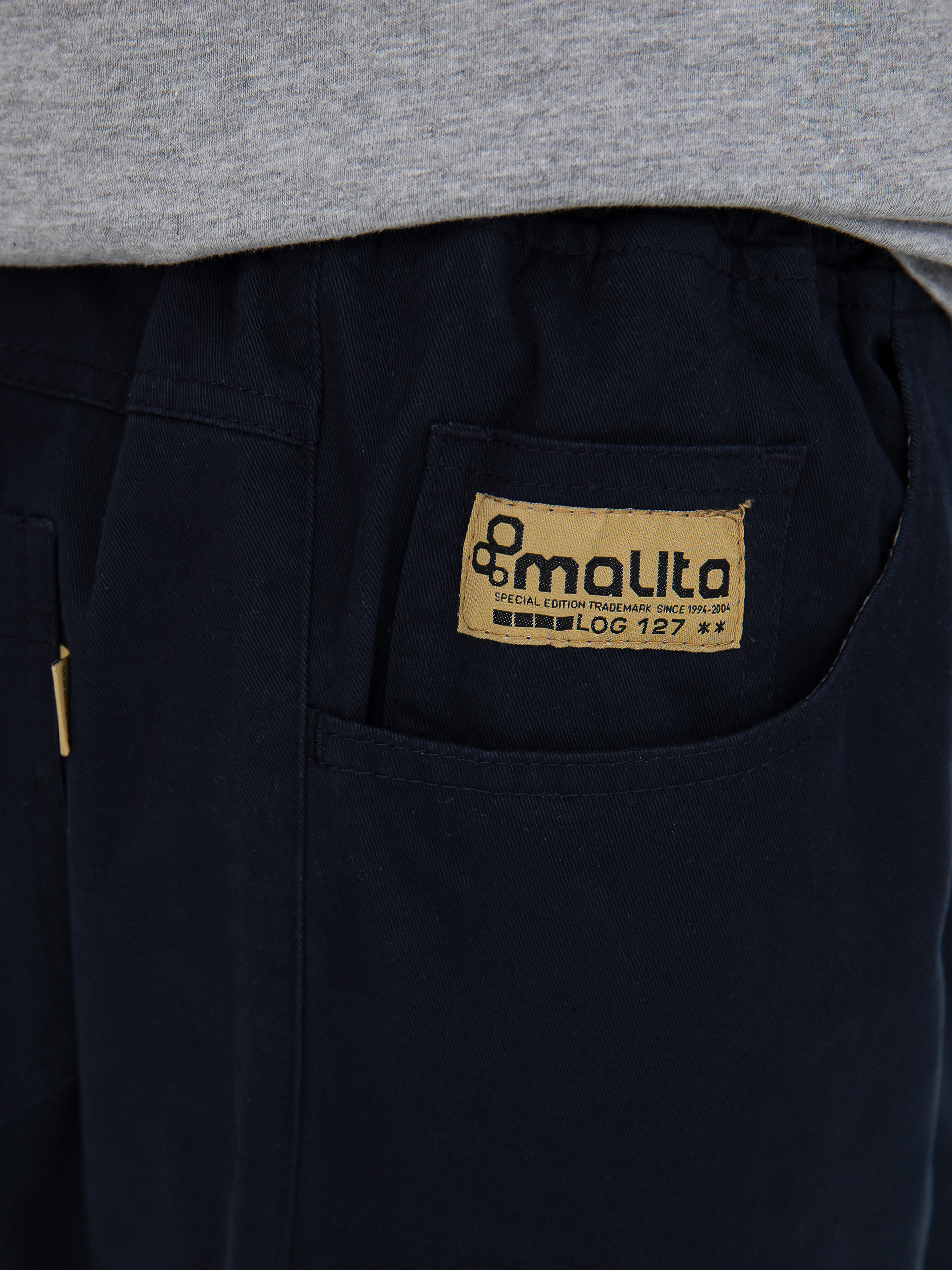 Spodnie Malita Chino Log Sl (elastic navy)