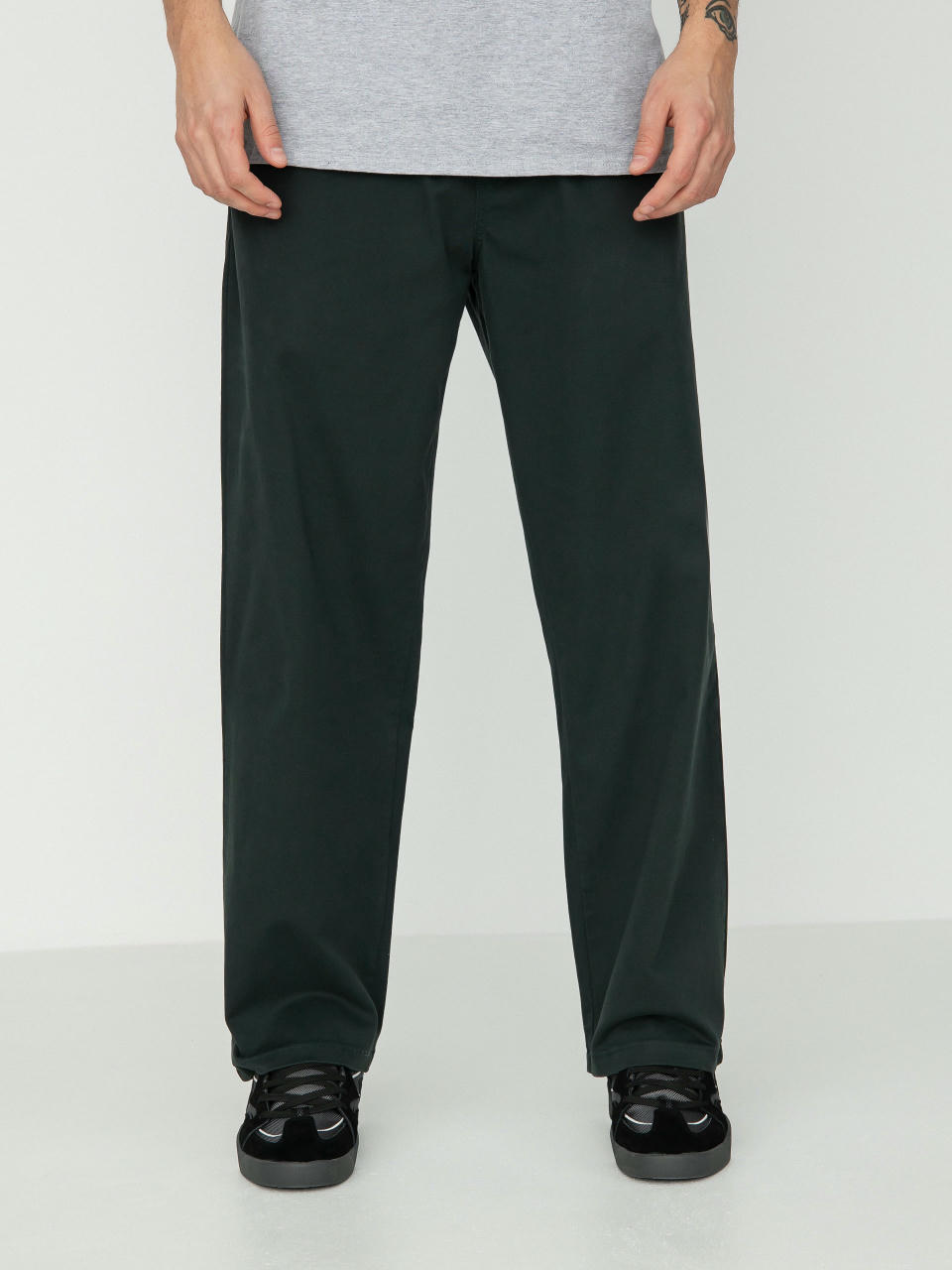 Spodnie Malita Chino Log Sl (elastic green)