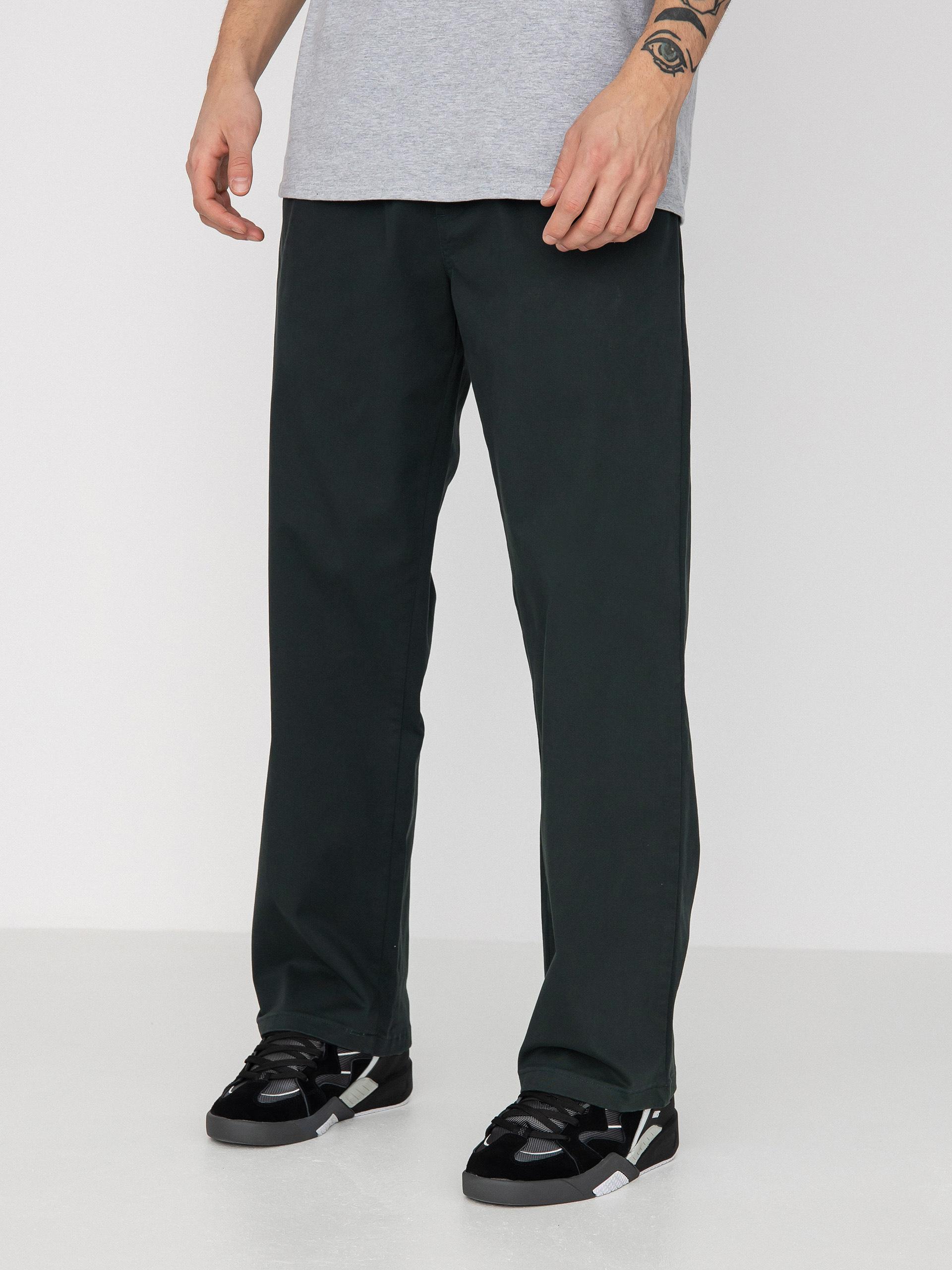 Spodnie Malita Chino Log Sl (elastic green)
