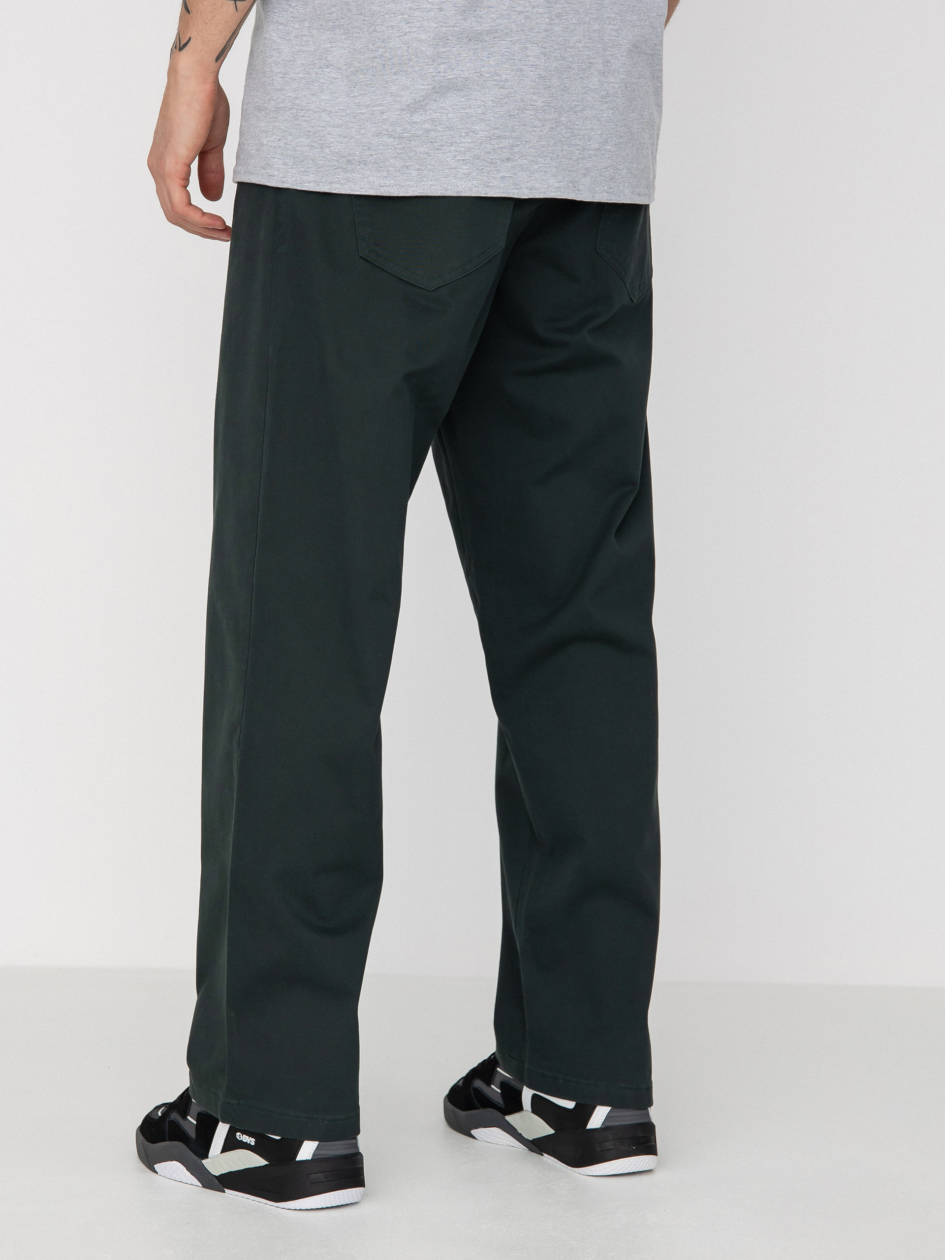 Spodnie Malita Chino Log Sl (elastic green)