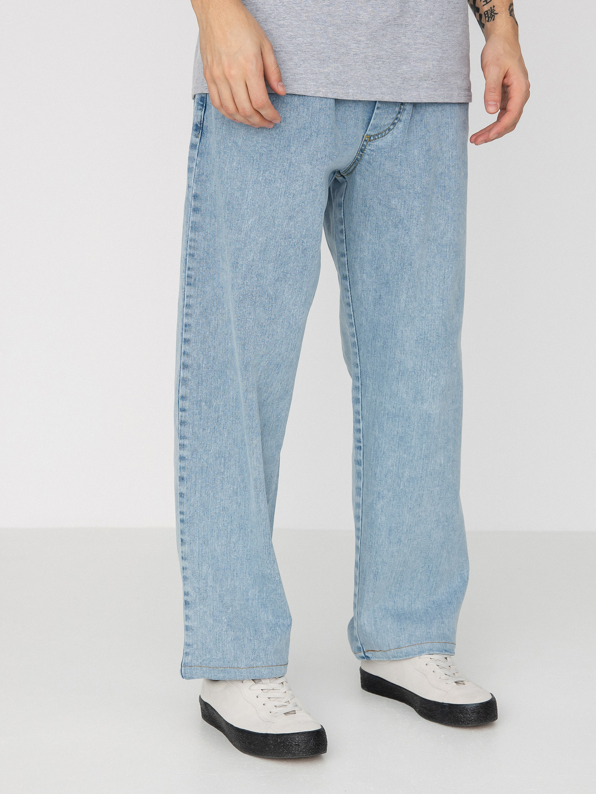 Spodnie Malita Jeans Log Sl (elastic blue)