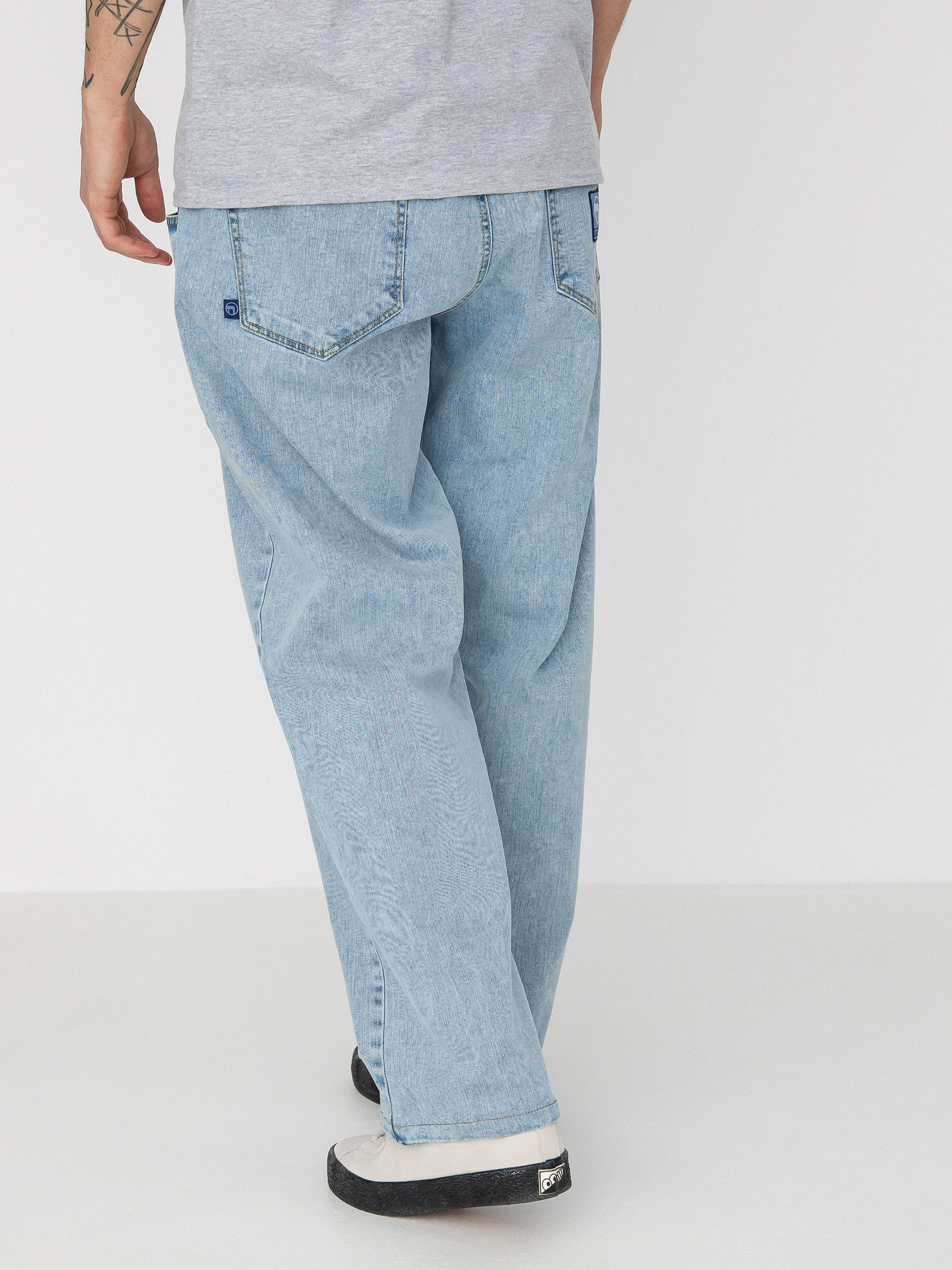 Spodnie Malita Jeans Log Sl (elastic blue)