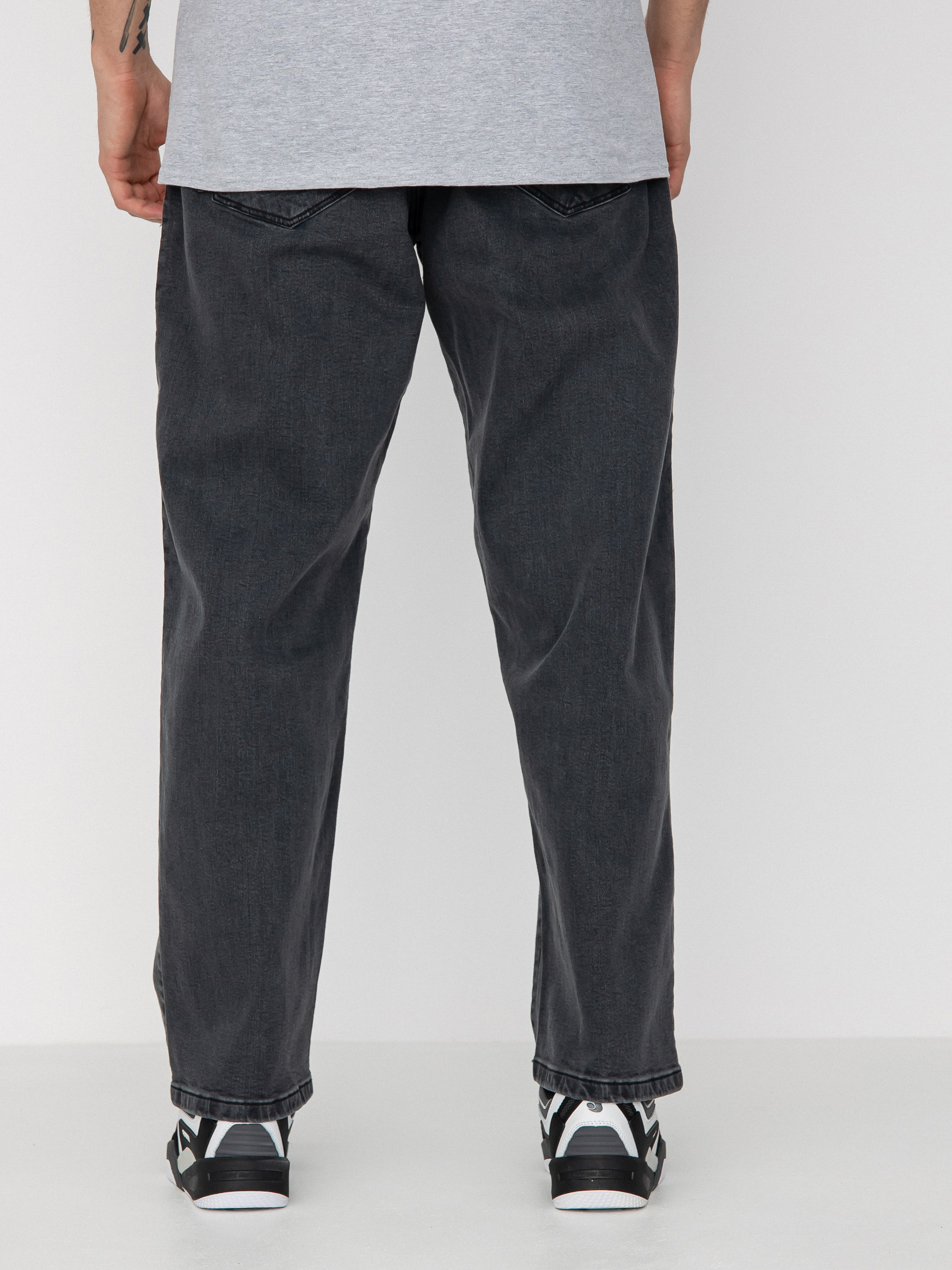 Spodnie Malita Jeans Log Sl (elastic black)