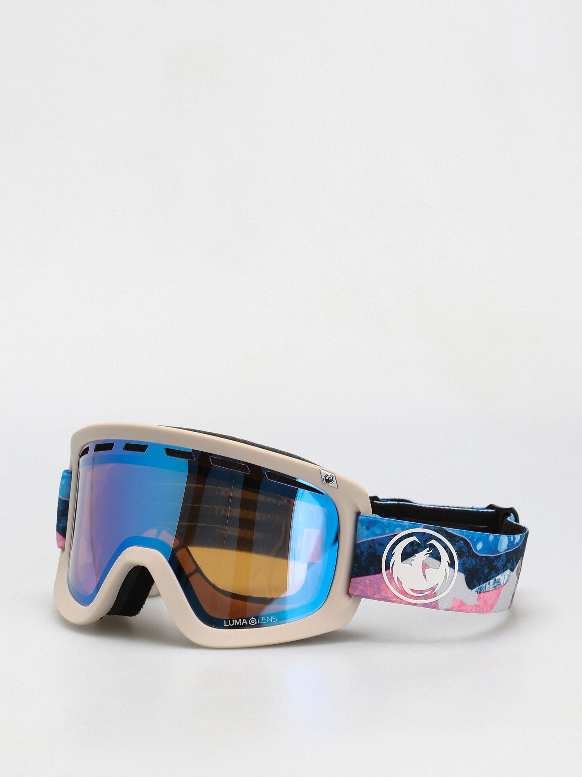 Gogle Dragon D1 OTG (mtnbliss/lumalens flash blue/lumalens dark smoke)