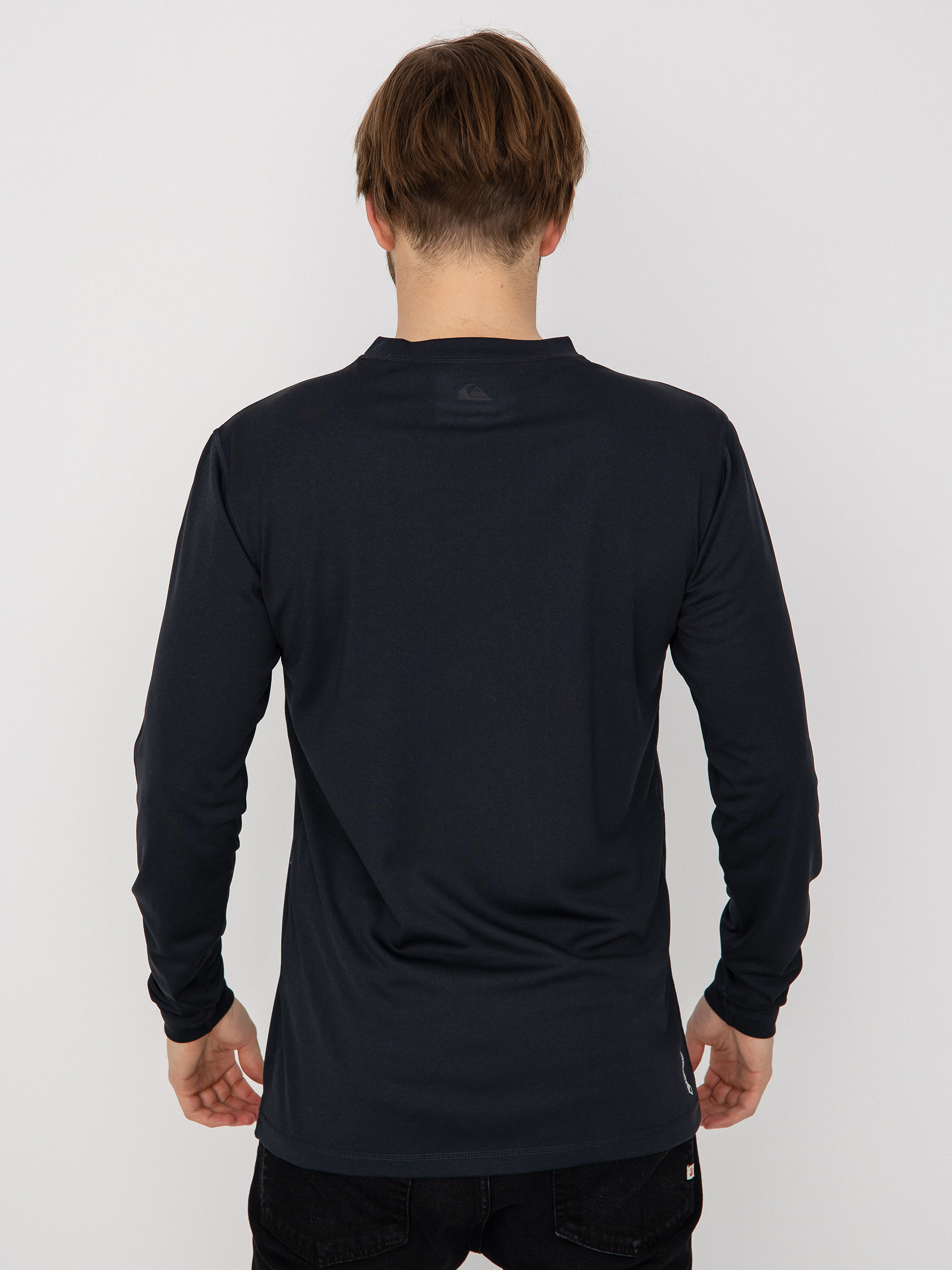 Męski Longsleeve aktywny Quiksilver Territory Layer (true black)