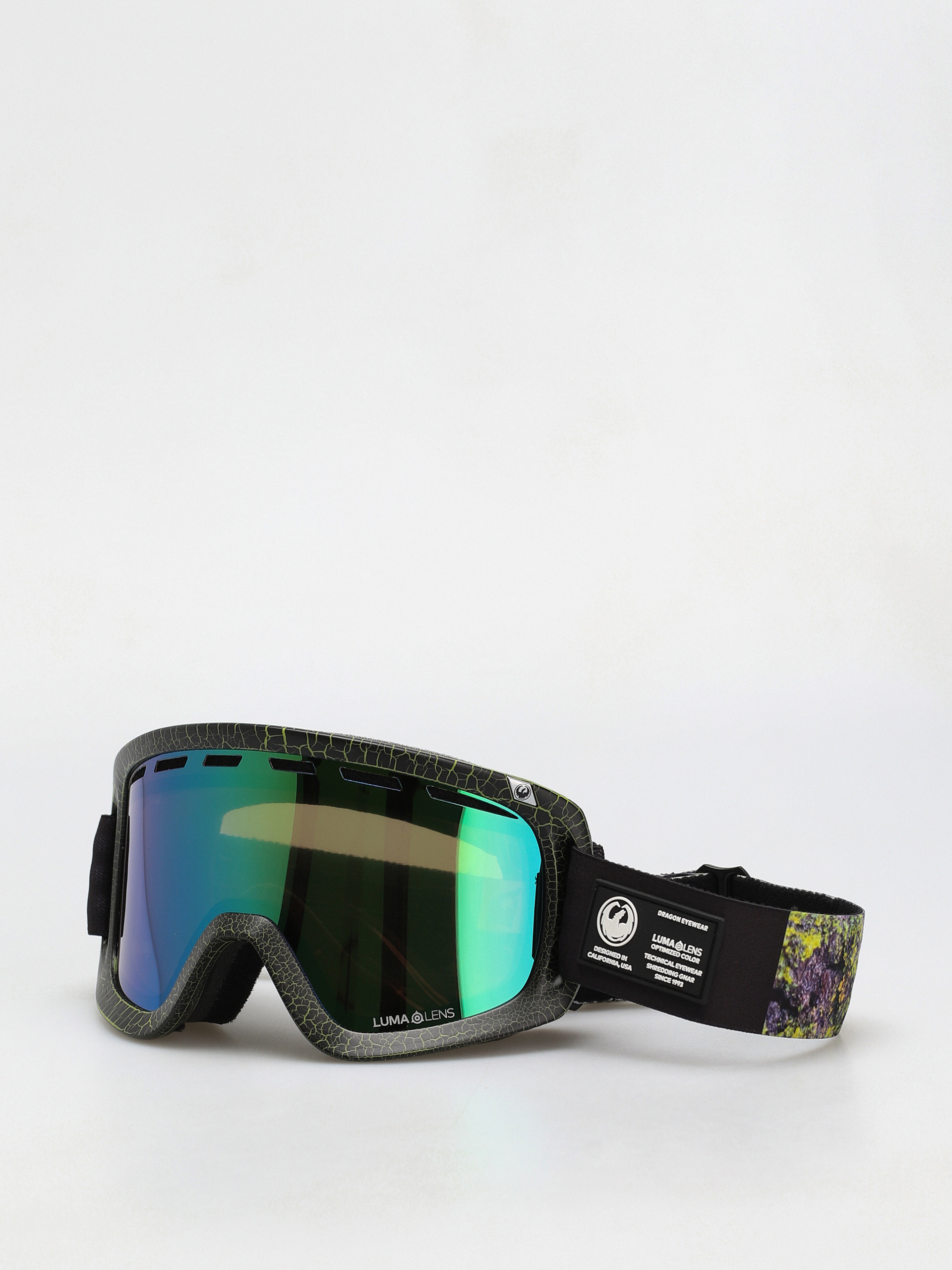 Gogle Dragon D1 OTG (lichen/lumalens green ion/lumalens amber)