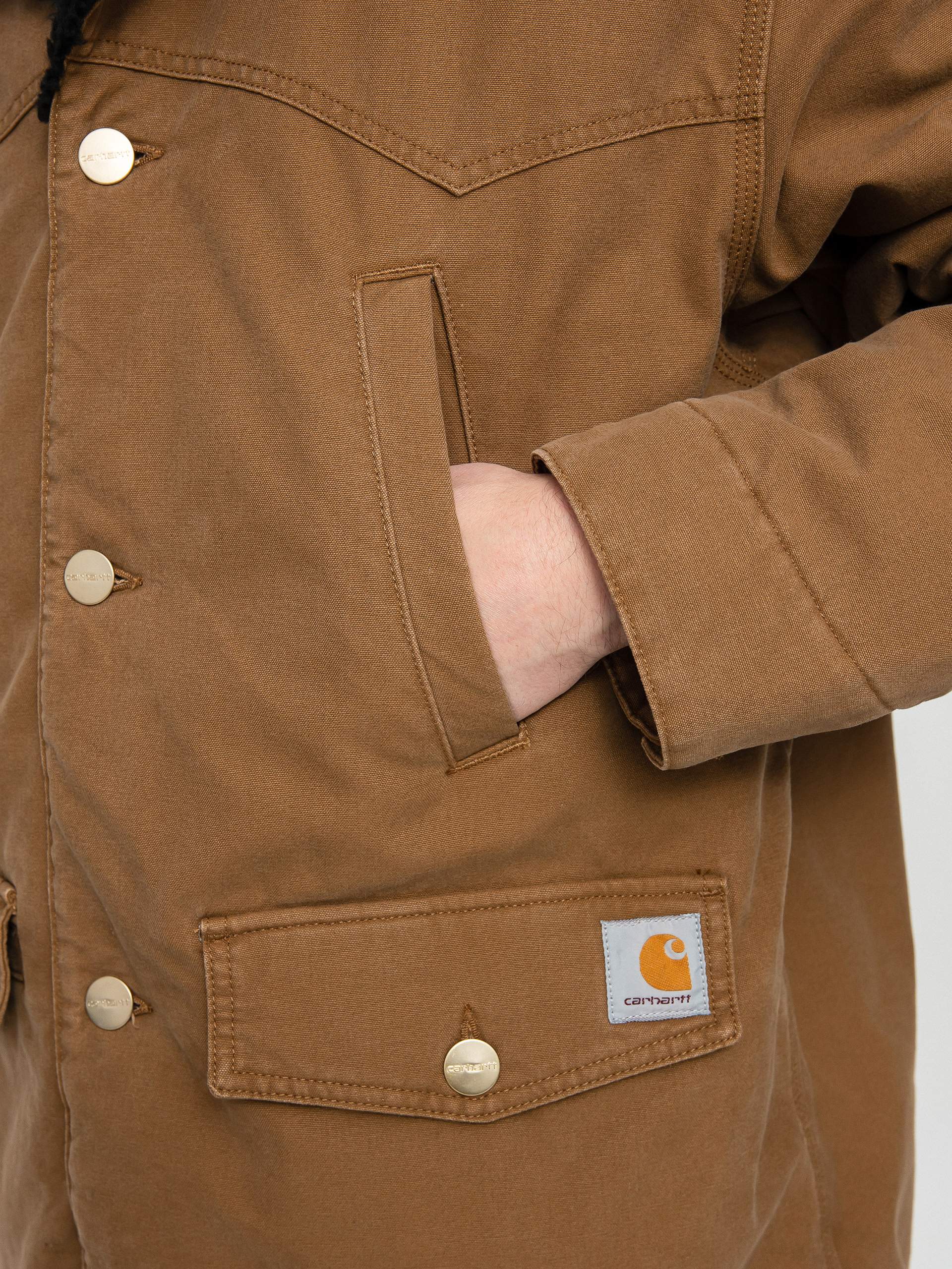 Kurtka Carhartt WIP Newman Coat (hamilton brown)
