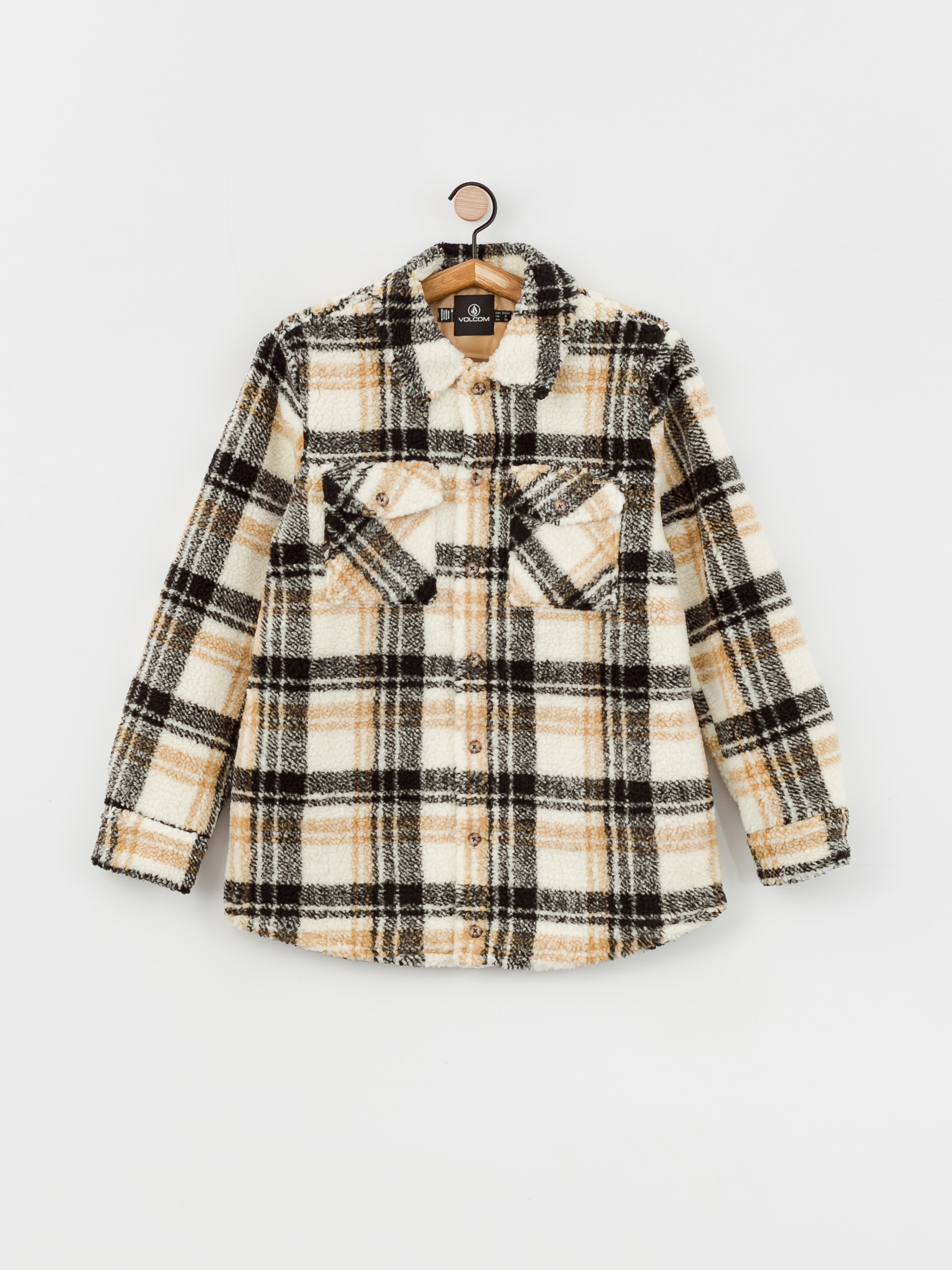 Kurtka Volcom Silent Sherpa Wmn (hazelnut)