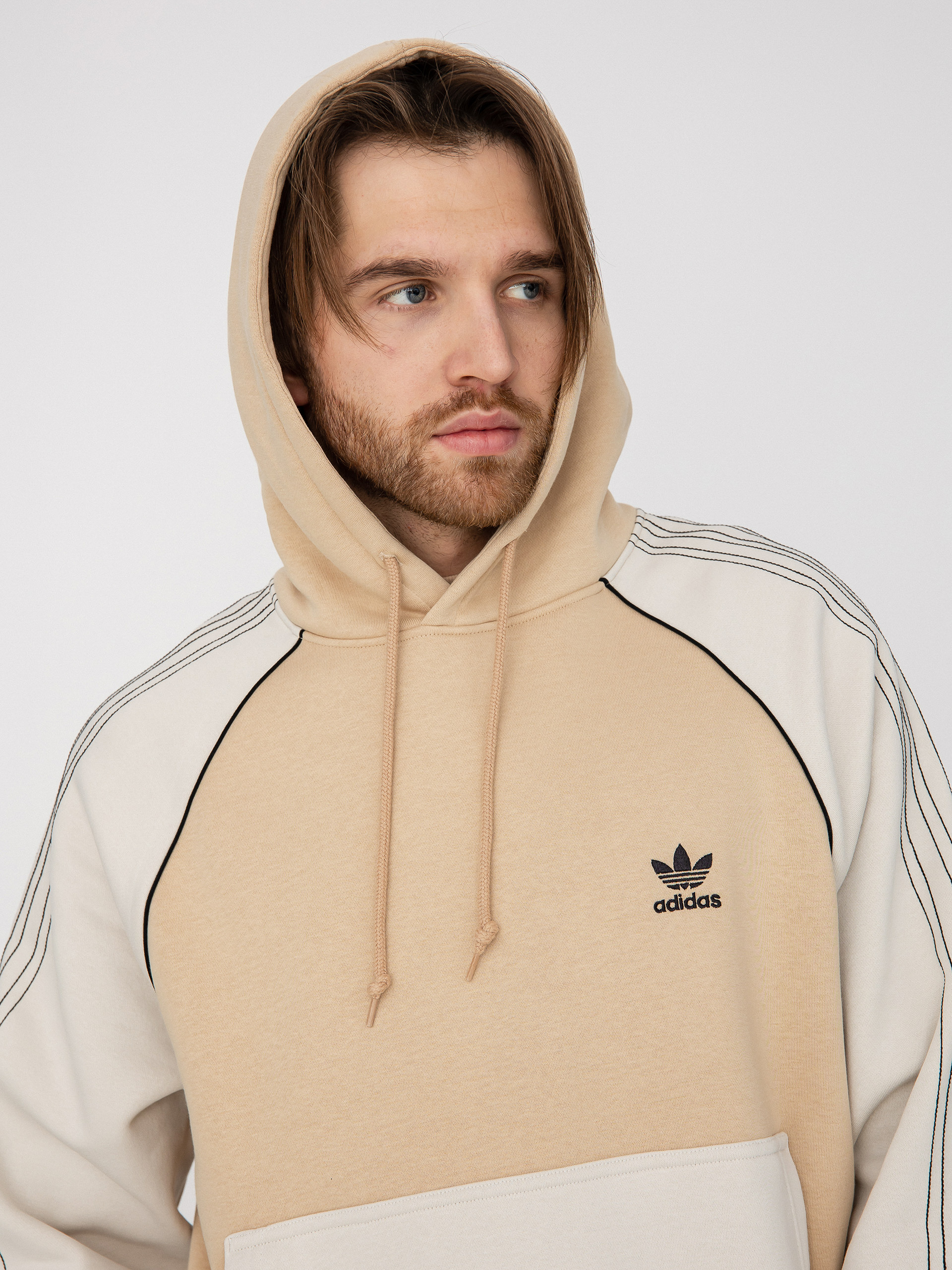 Bluza z kapturem adidas Originals Sst HD (magbei/alumin)