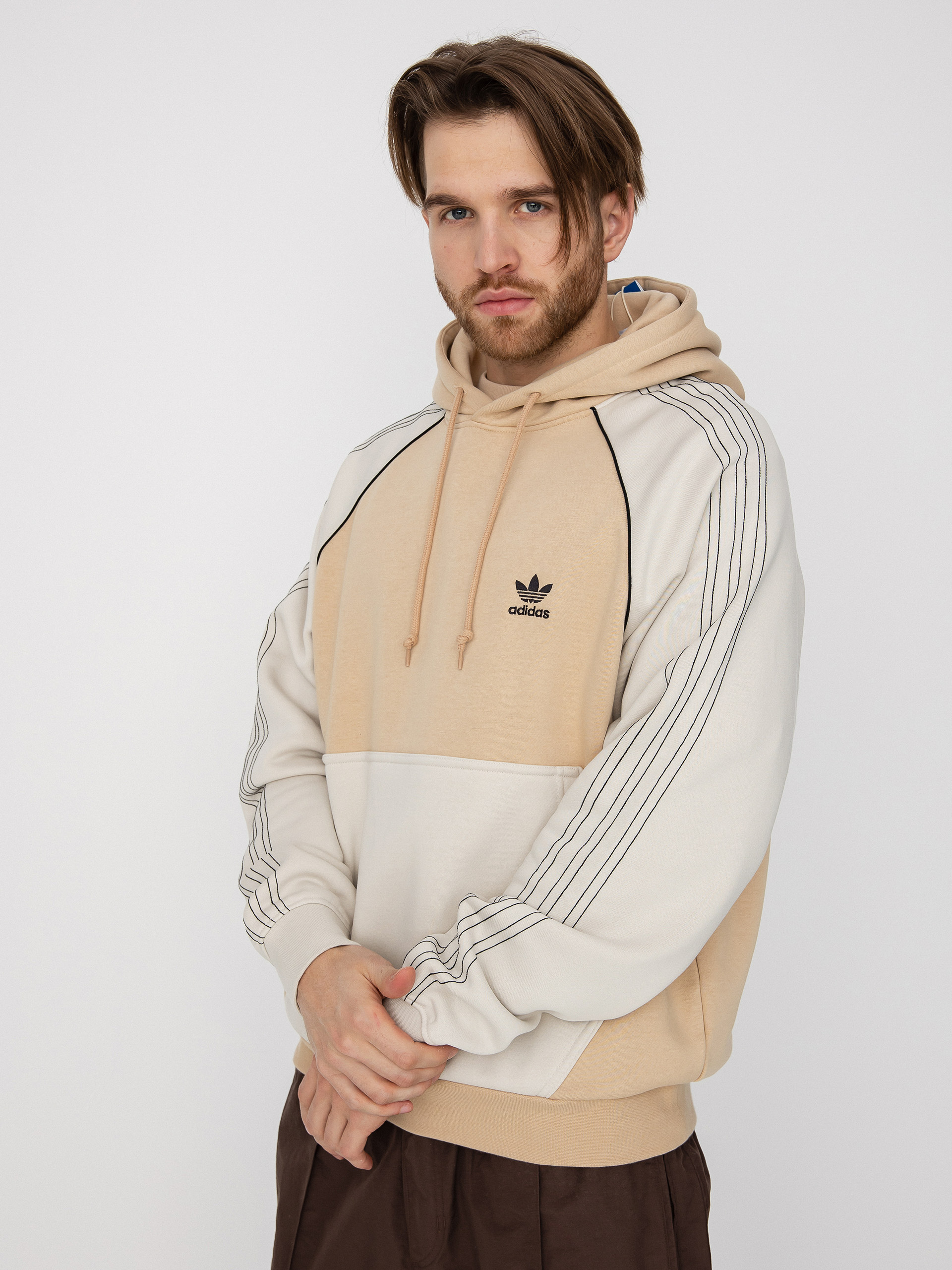 Bluza z kapturem adidas Originals Sst HD (magbei/alumin)