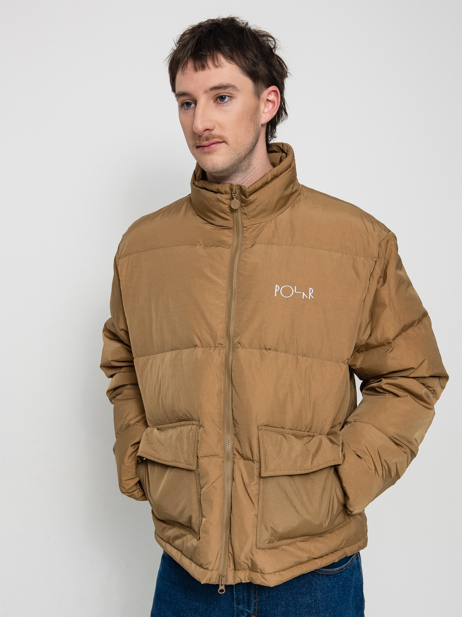 Kurtka Polar Skate Pocket Puffer (antique gold)