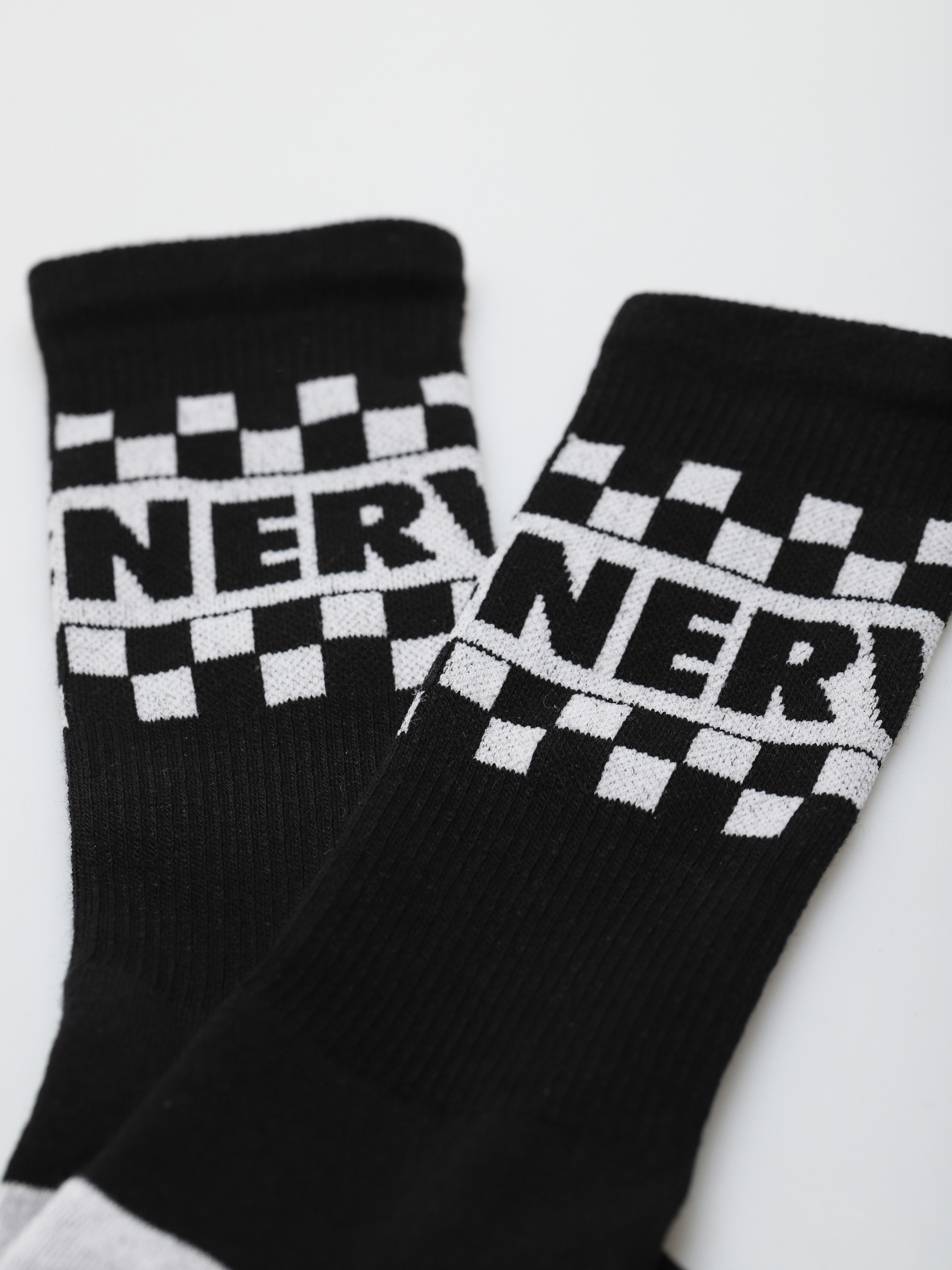 Skarpetki Nervous Chessboard (black)