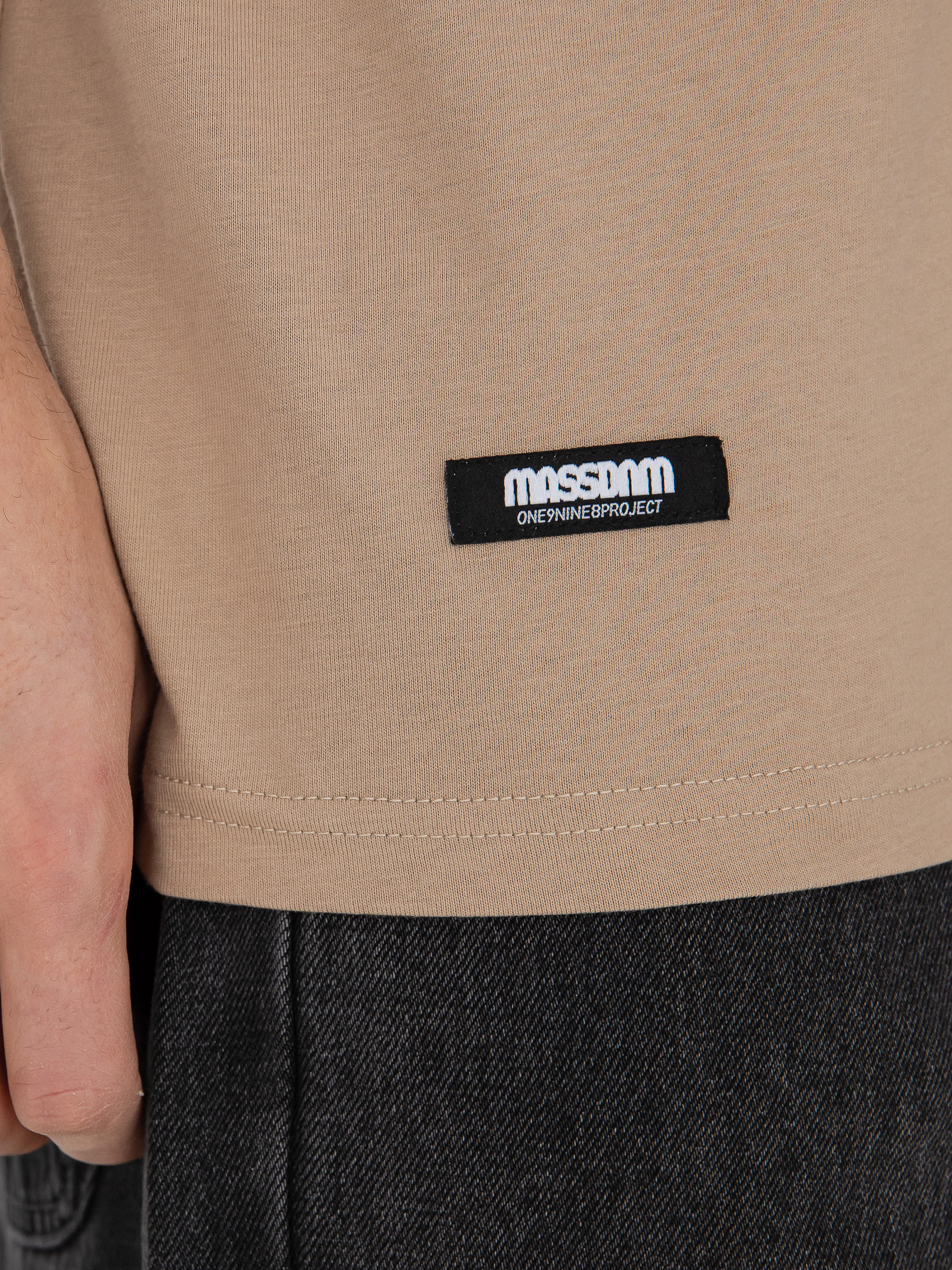 T-shirt MassDnm Base (beige)