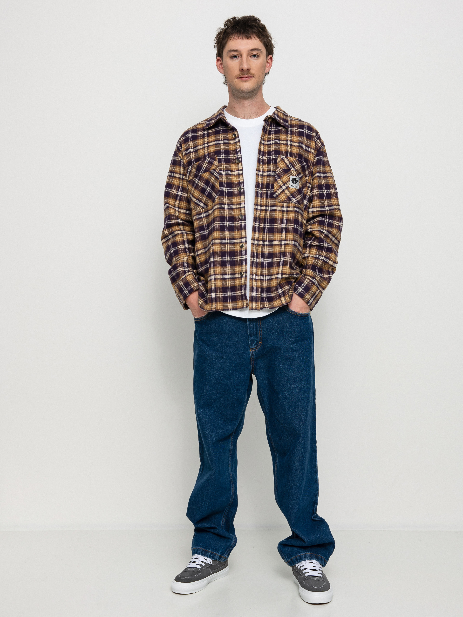 Koszula Polar Skate Flannel (plum)