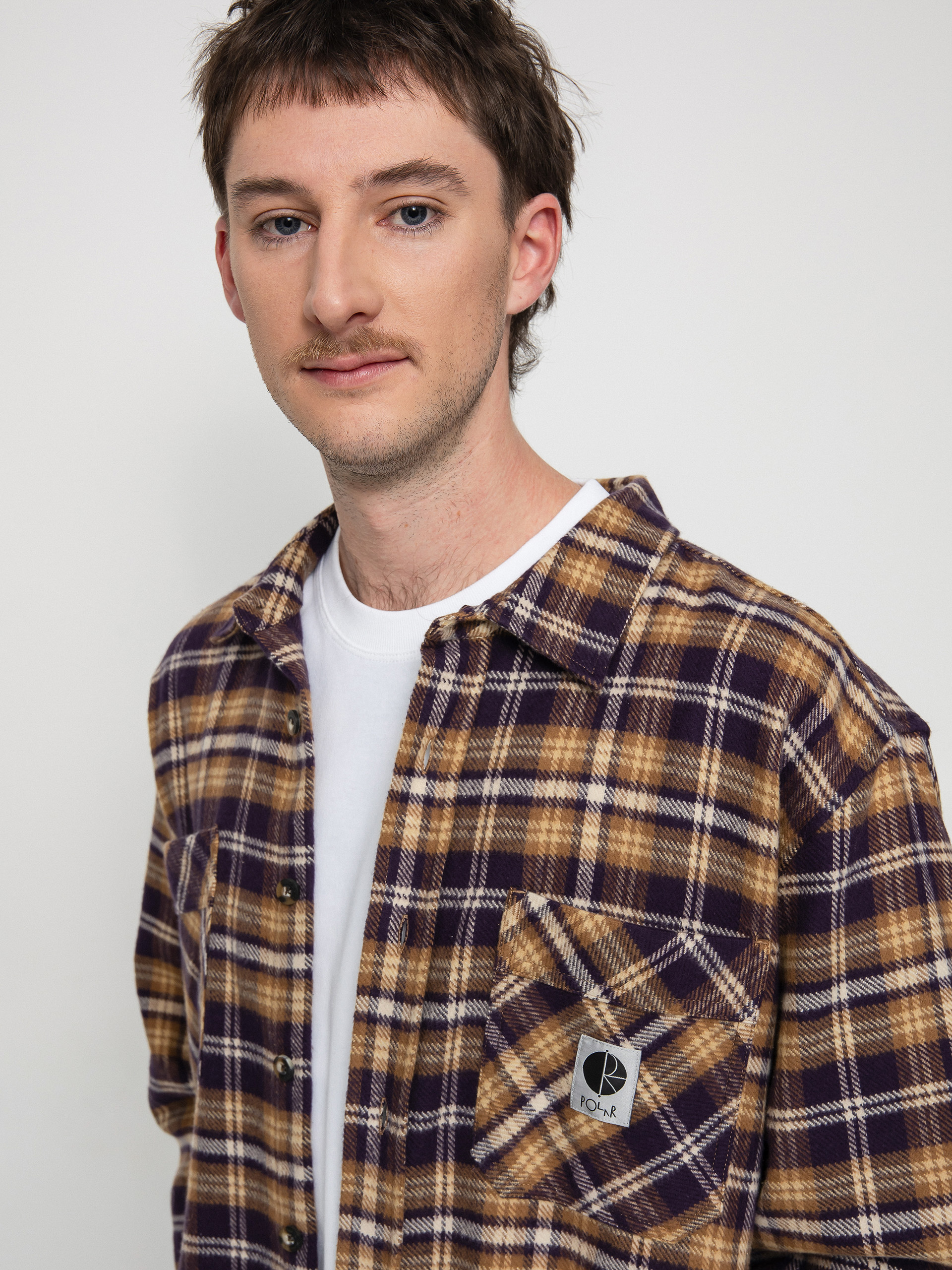 Koszula Polar Skate Flannel (plum)