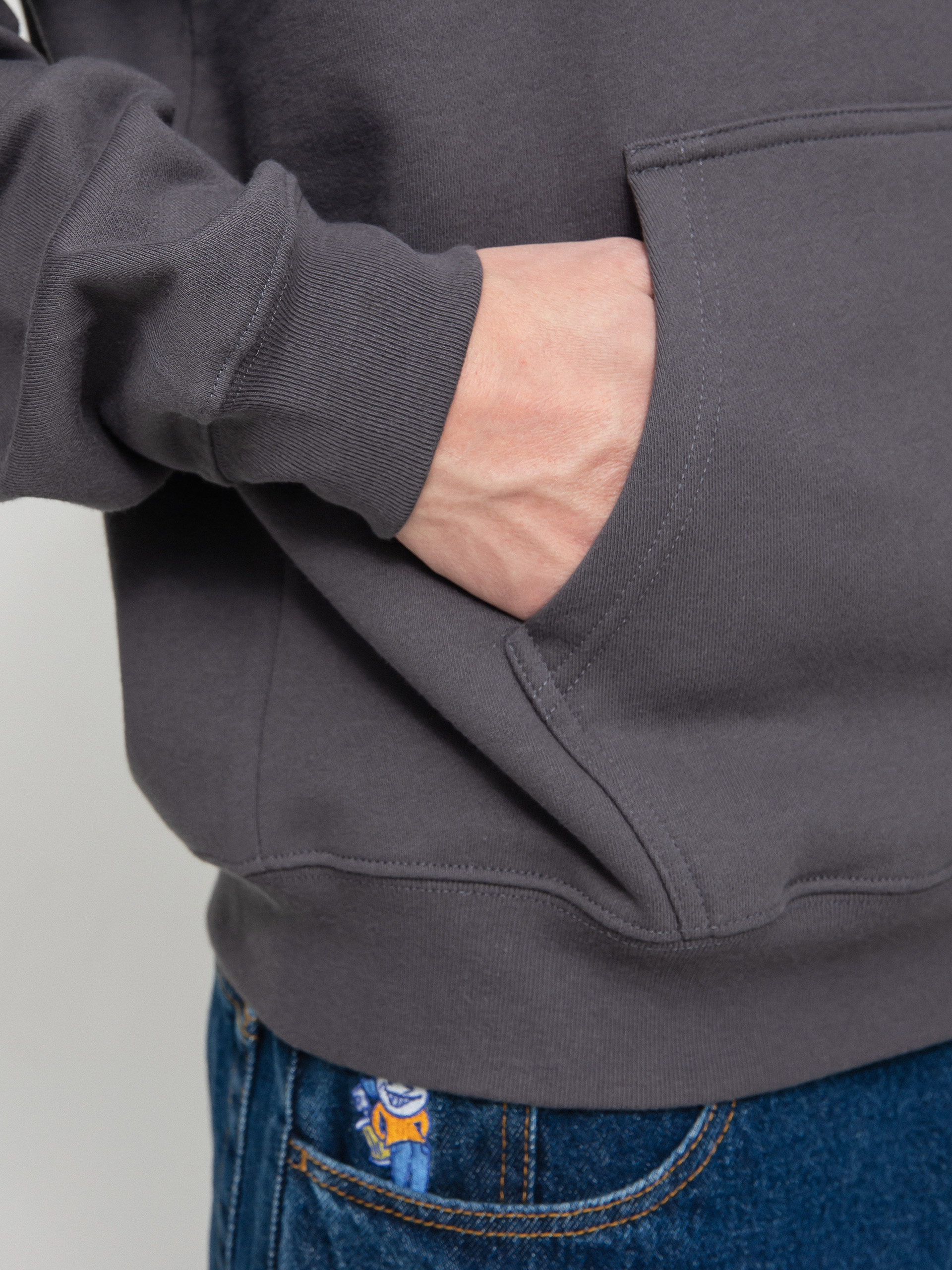 Bluza z kapturem Polar Skate Stroke Logo HD (graphite)