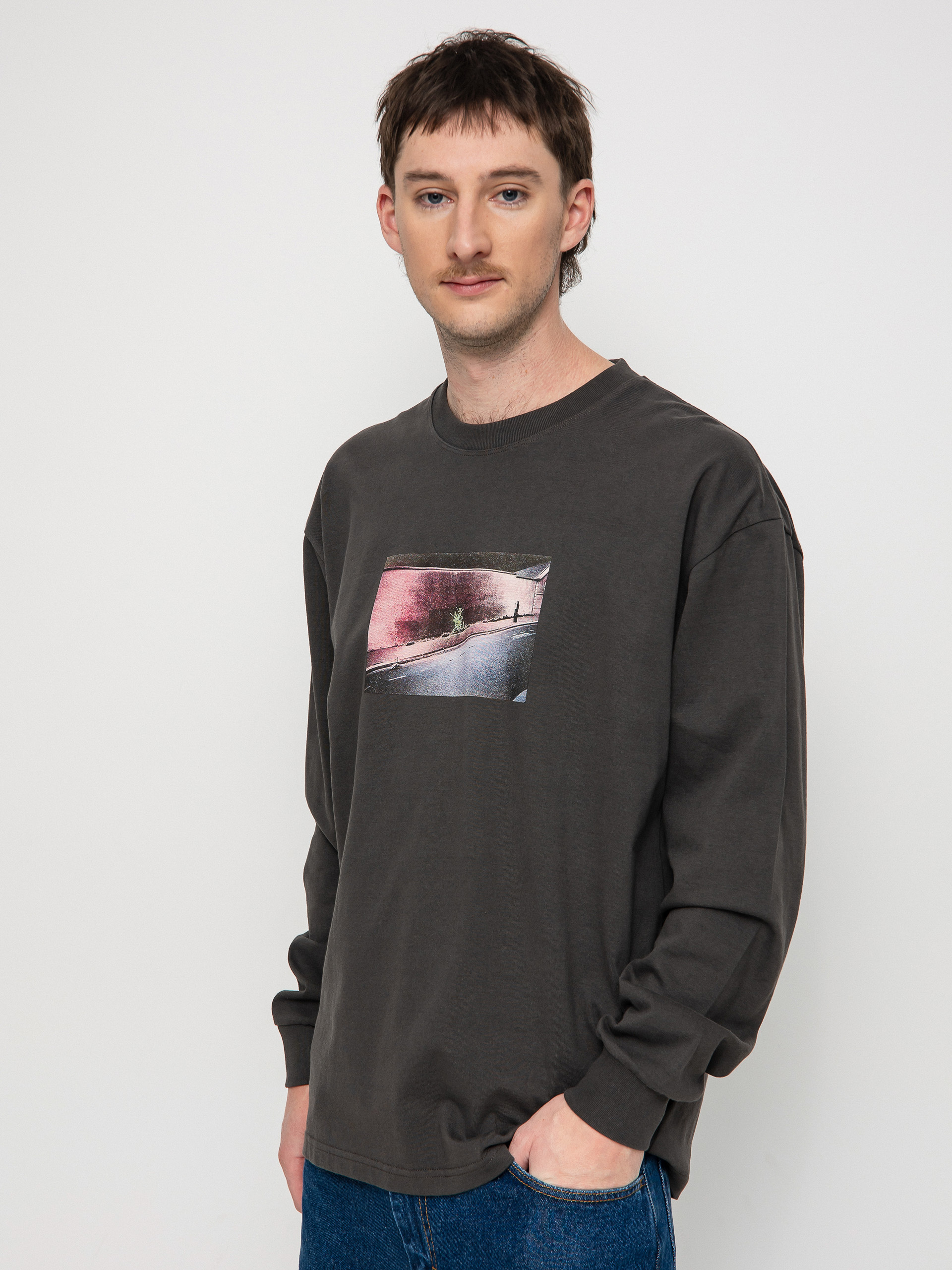 Longsleeve Polar Skate Bache (dirty black)