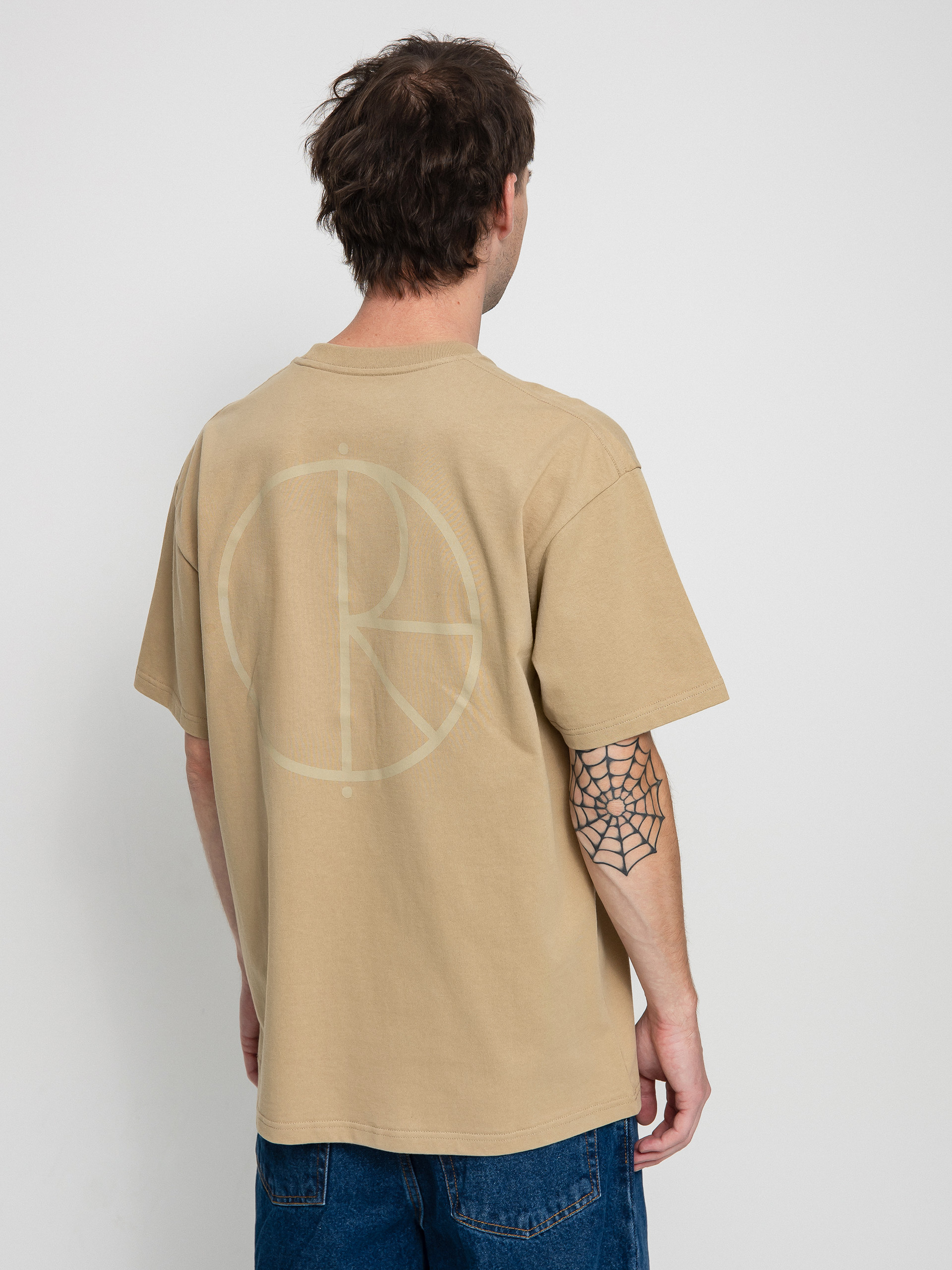T-shirt Polar Skate Stroke Logo (antique gold)