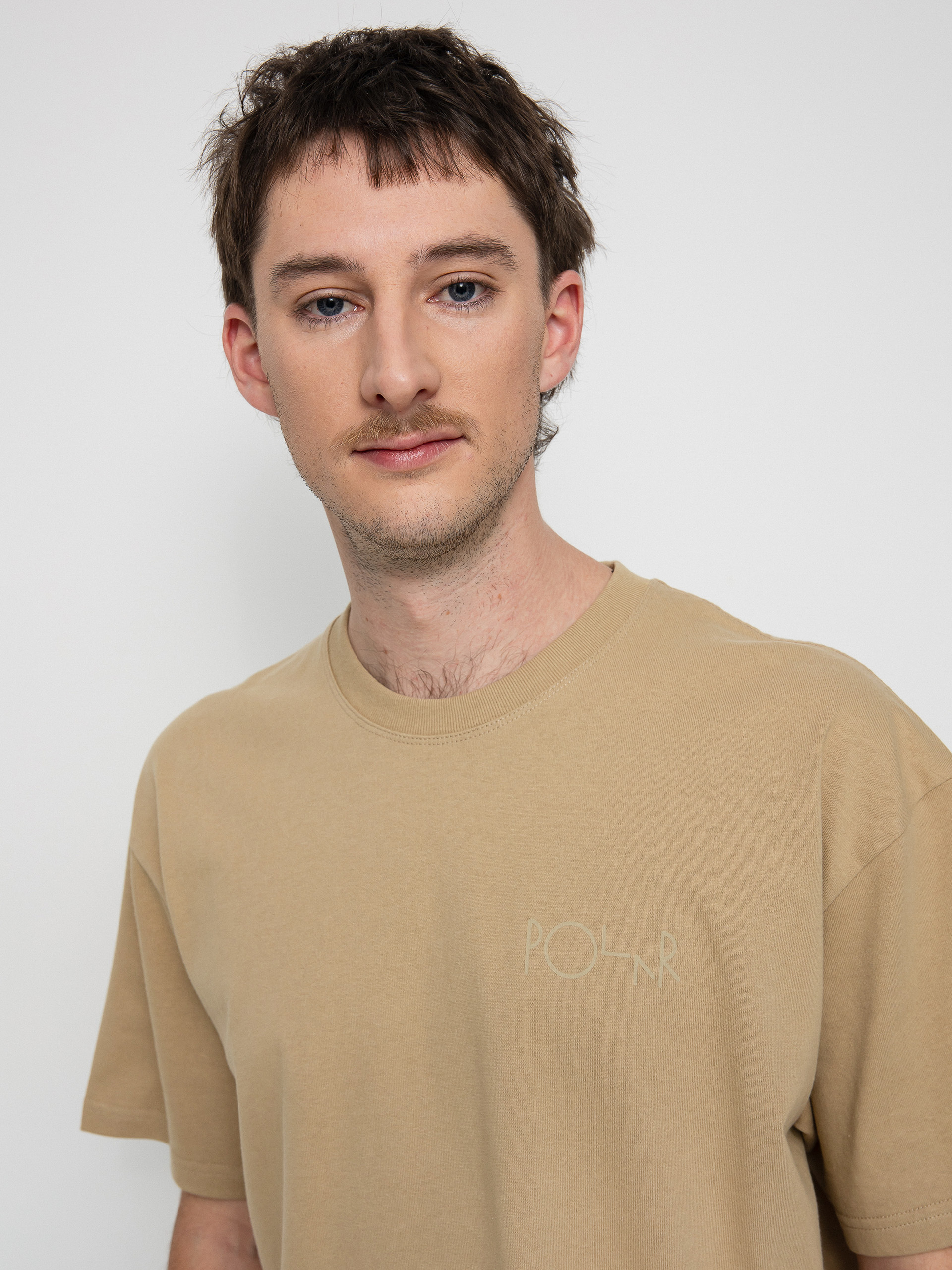 T-shirt Polar Skate Stroke Logo (antique gold)