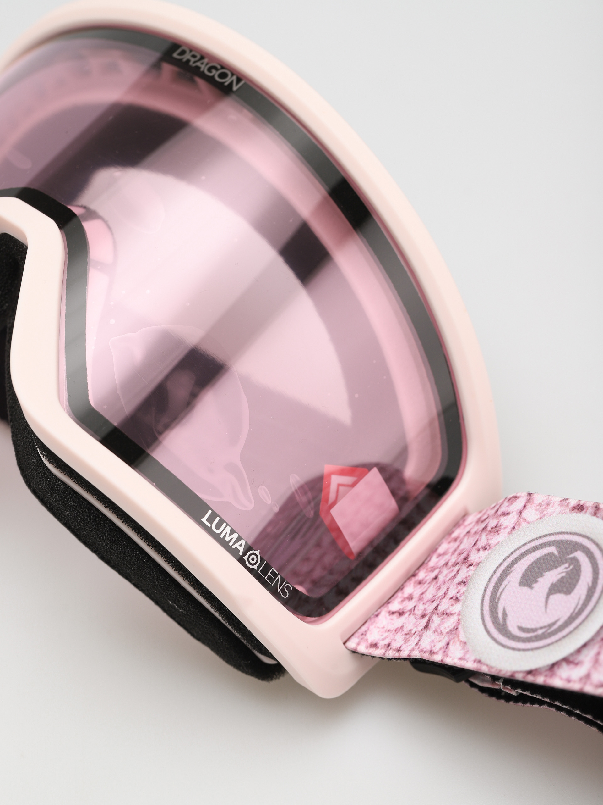 Gogle Dragon DX3 OTG (sweaterweather/lumalens light rose)
