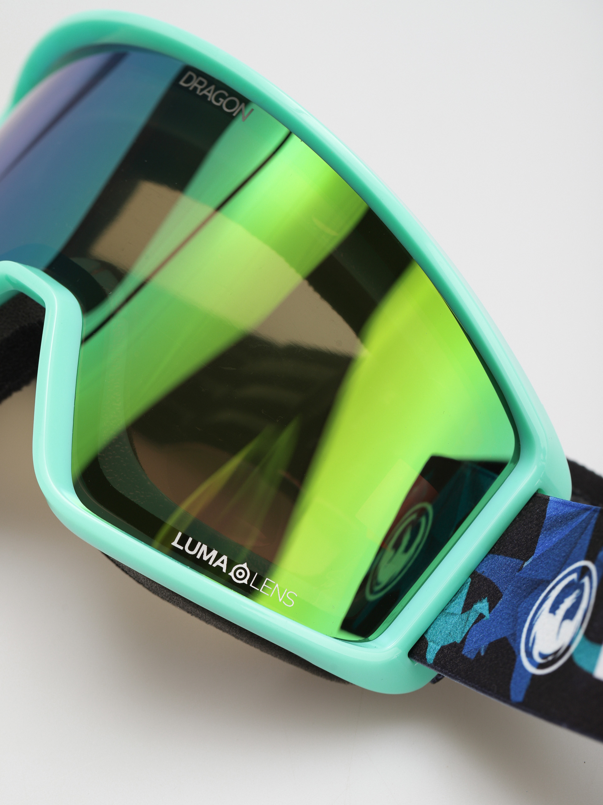 Gogle Dragon DXT OTG (origami/lumalens green ion)