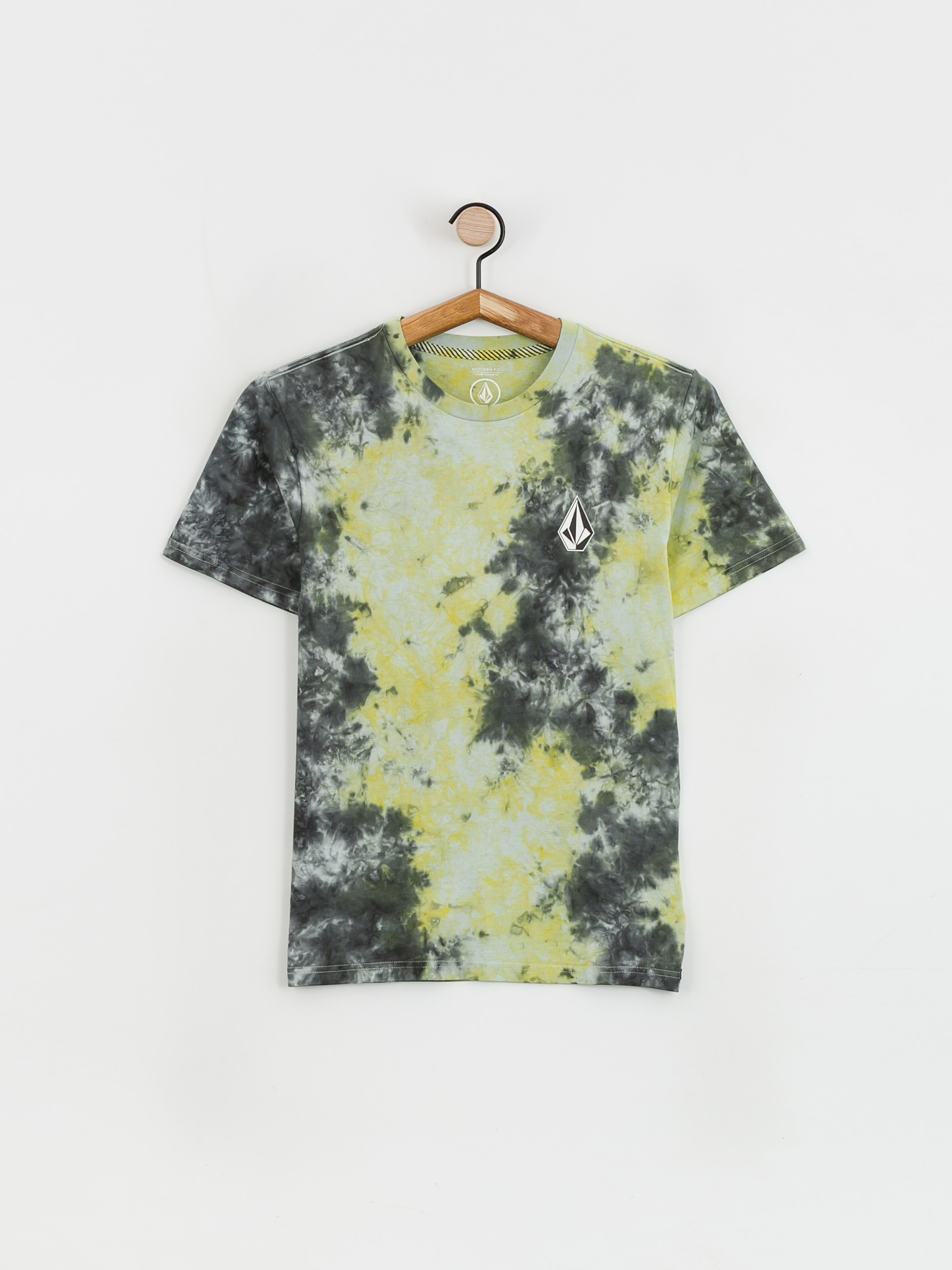 T-shirt Volcom Iconic Dye JR (lime tie dye)