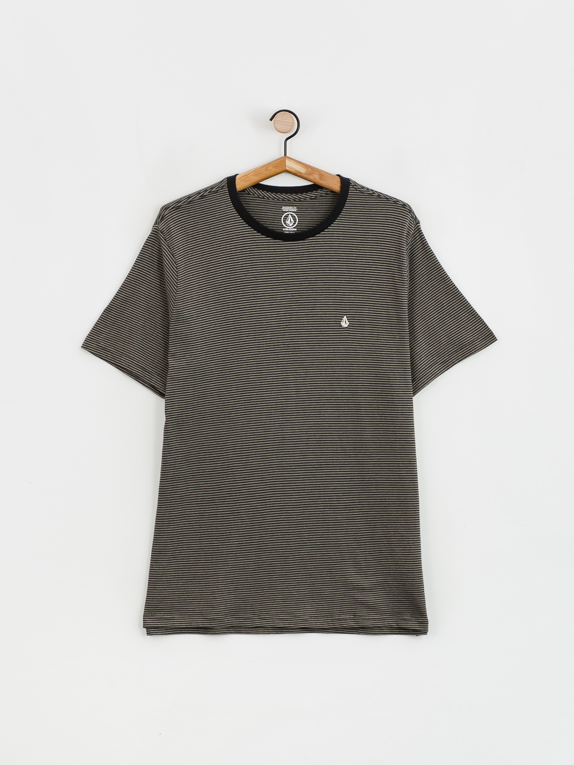 T-shirt Volcom Maxer Stripe (black)