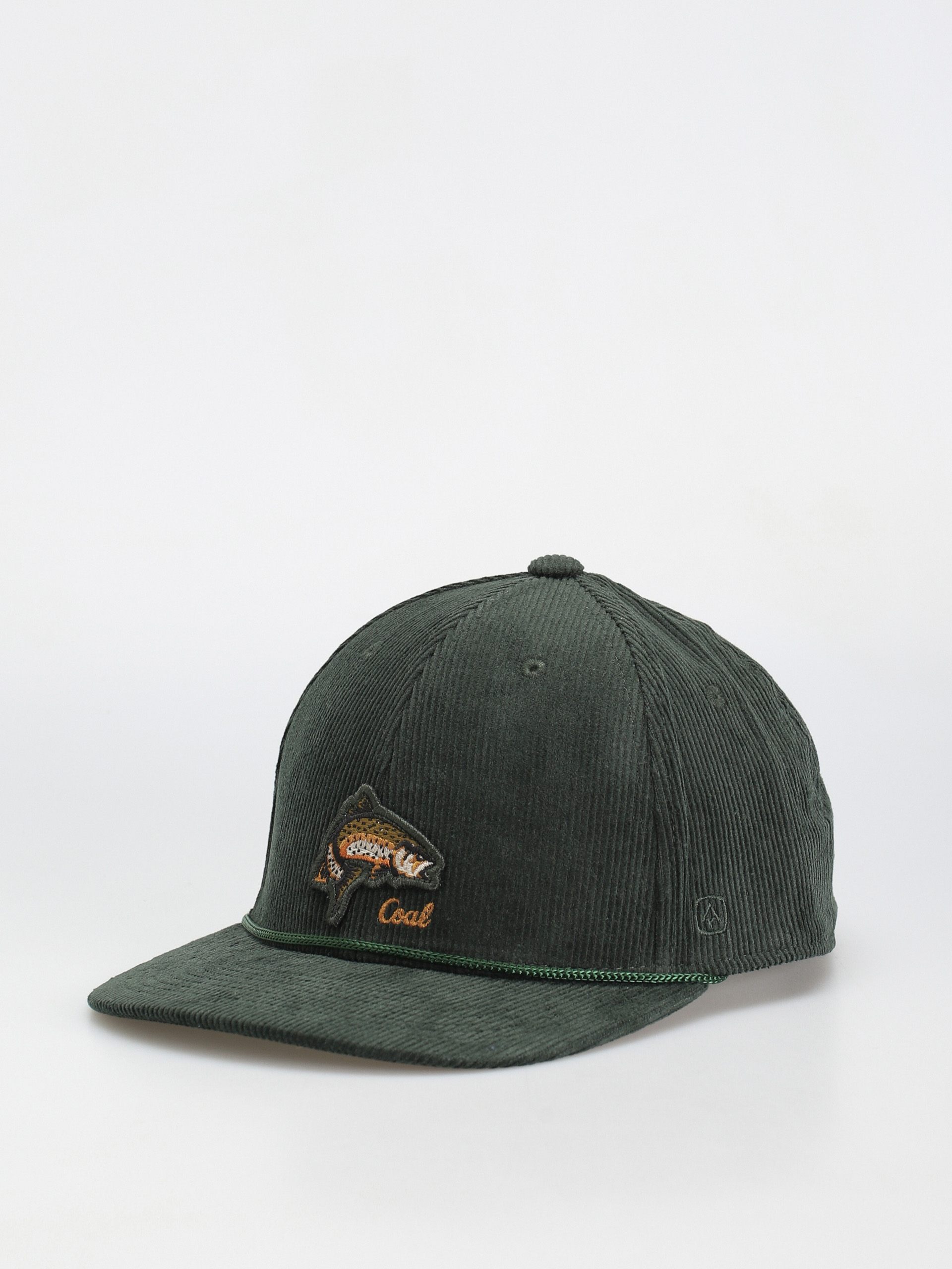 Czapka z daszkiem Coal The Wilderness Low (dark green fish)