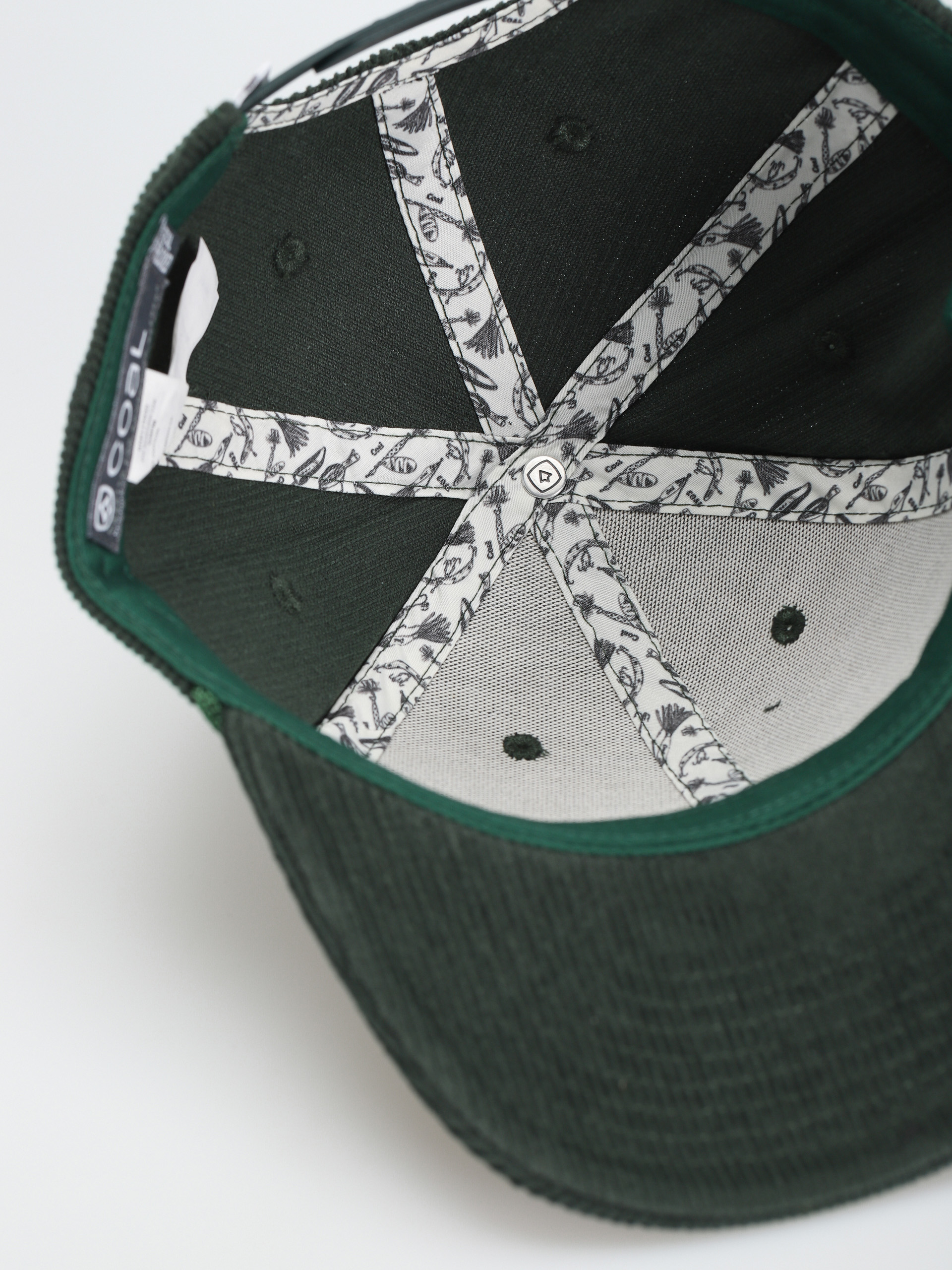 Czapka z daszkiem Coal The Wilderness Low (dark green fish)