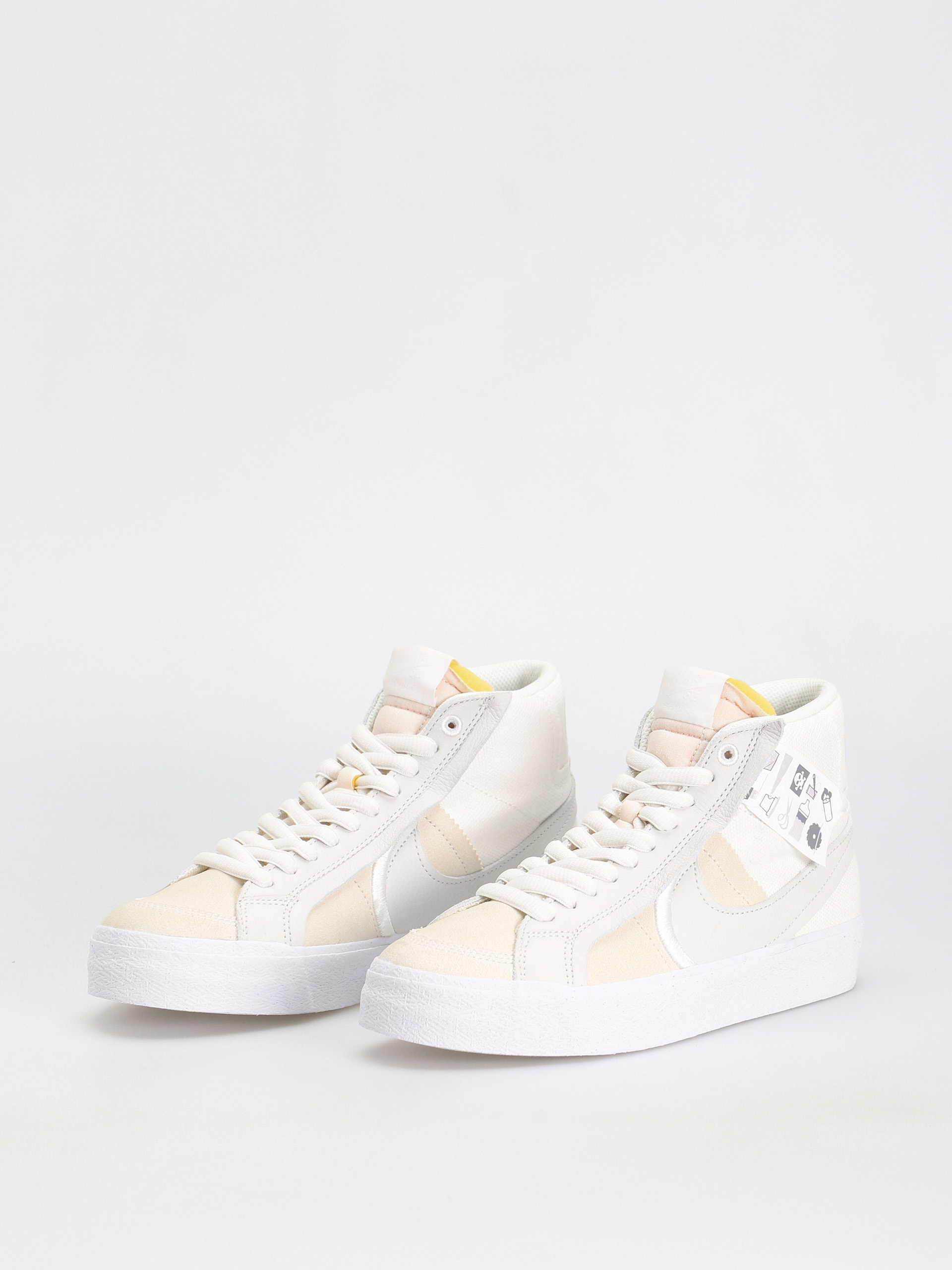 Buty Nike SB Zoom Blazer Mid Prm (summit white/summit white)