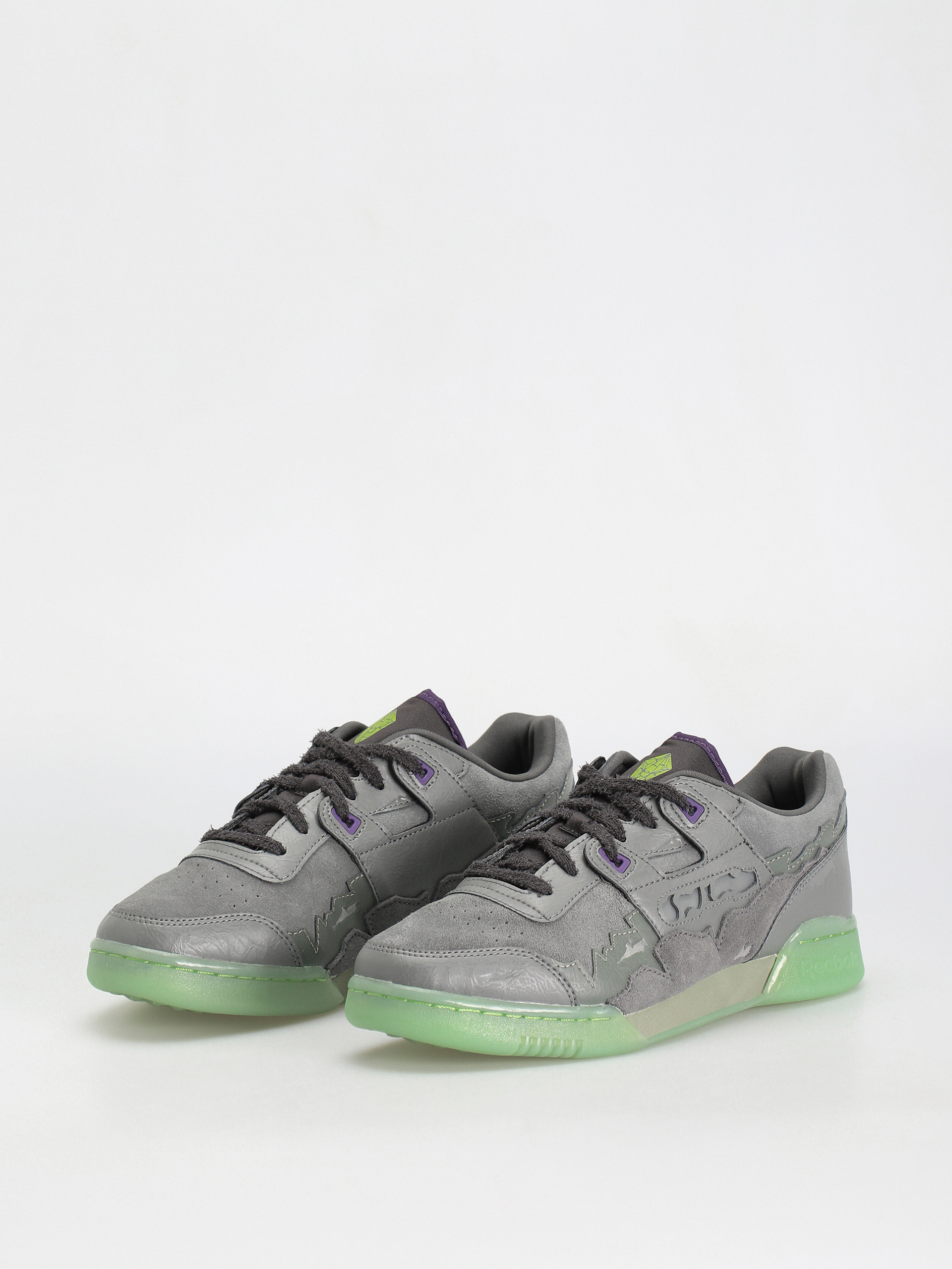 Buty Reebok Workout Plus (essgry/coal/fregrn)