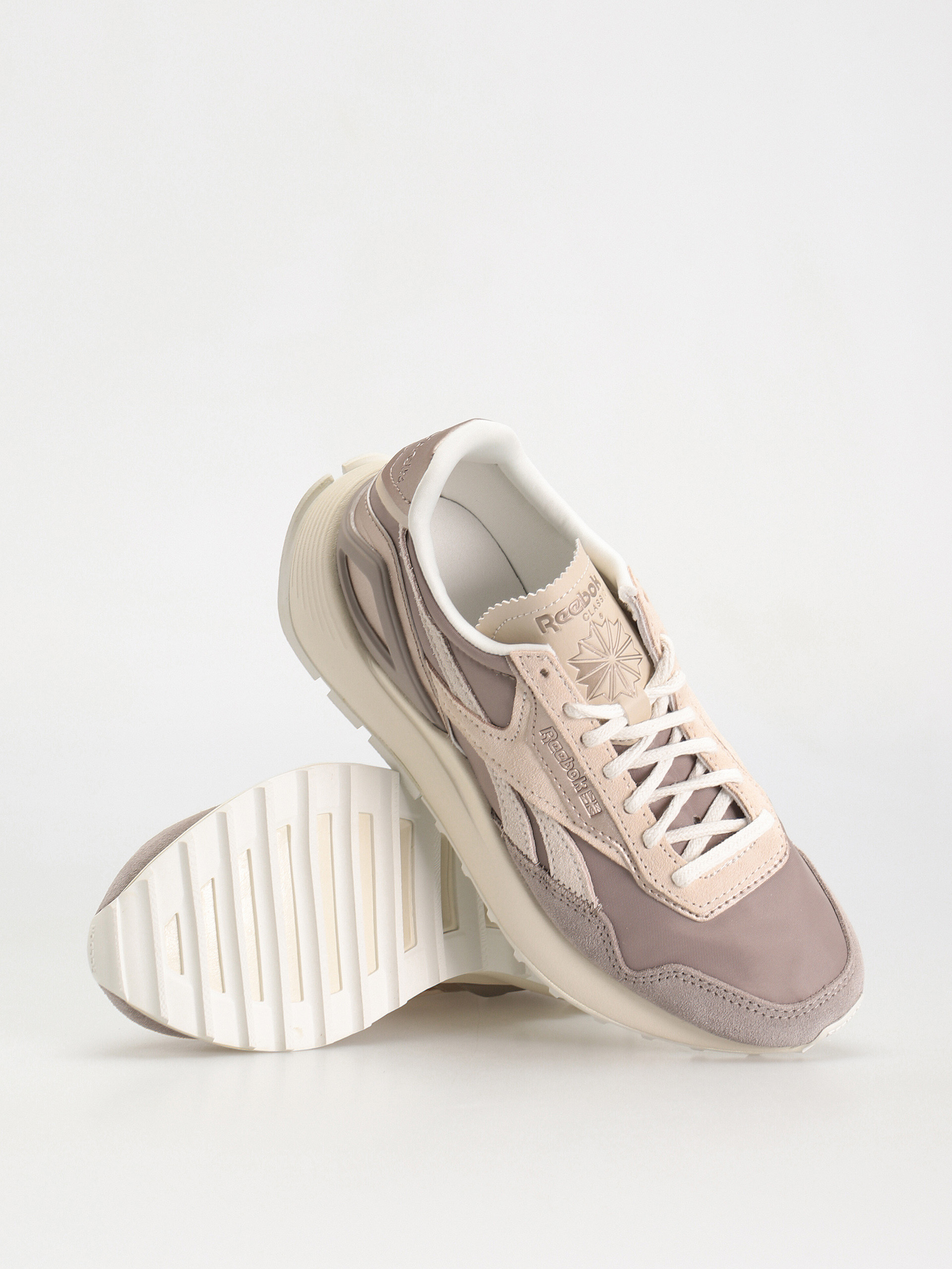 Buty Reebok Classic Leather Leg Wmn (bougry/stucco/rosgol)