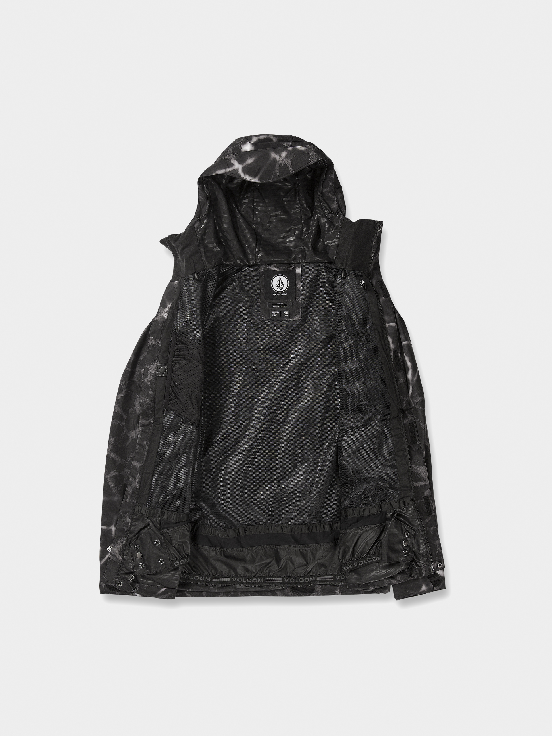 Męska Kurtka snowboardowa Volcom L Gore Tex (black giraffe)