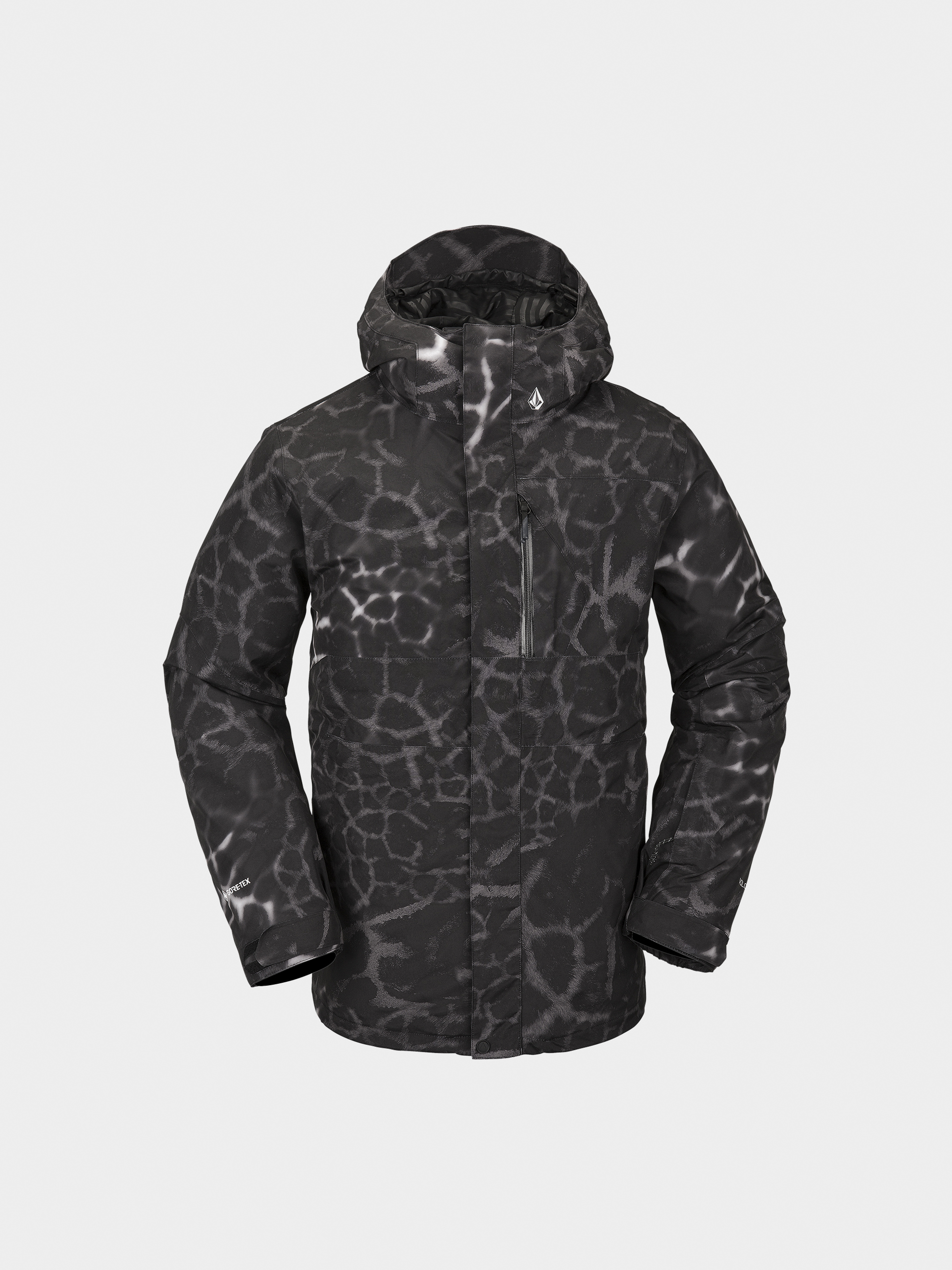 Męska Kurtka snowboardowa Volcom L Gore Tex (black giraffe)