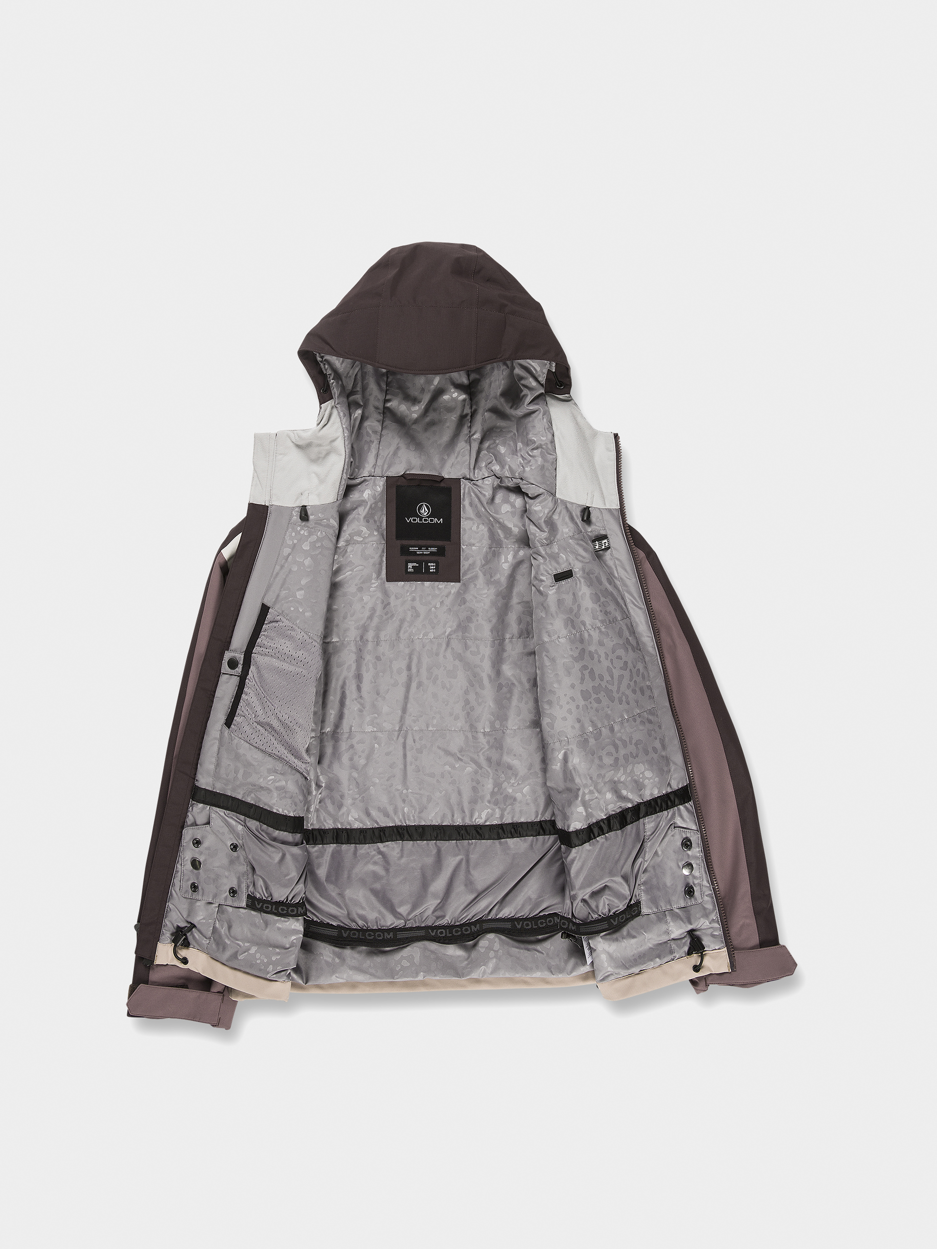 Damska Kurtka snowboardowa Volcom Rossland Ins (sand)