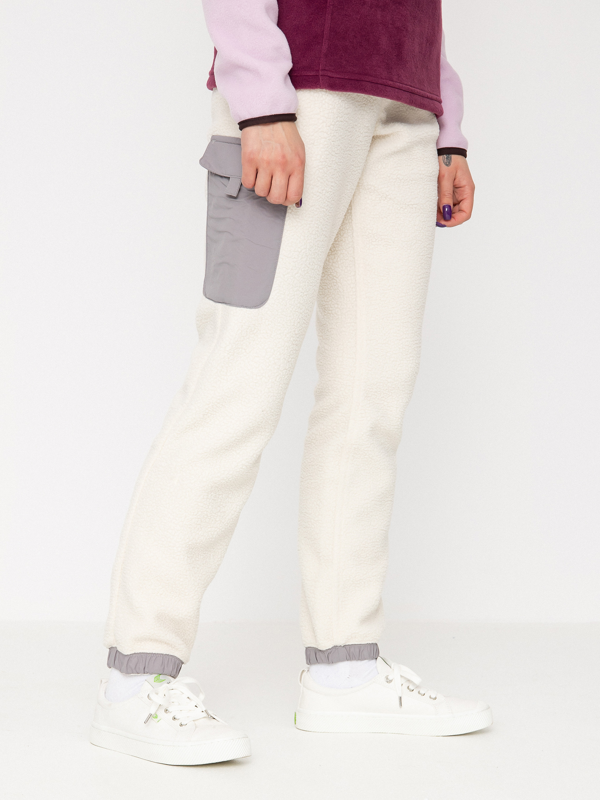 Spodnie Columbia Echo Hills Sherpa Jogger Wmn (chalk light gr)