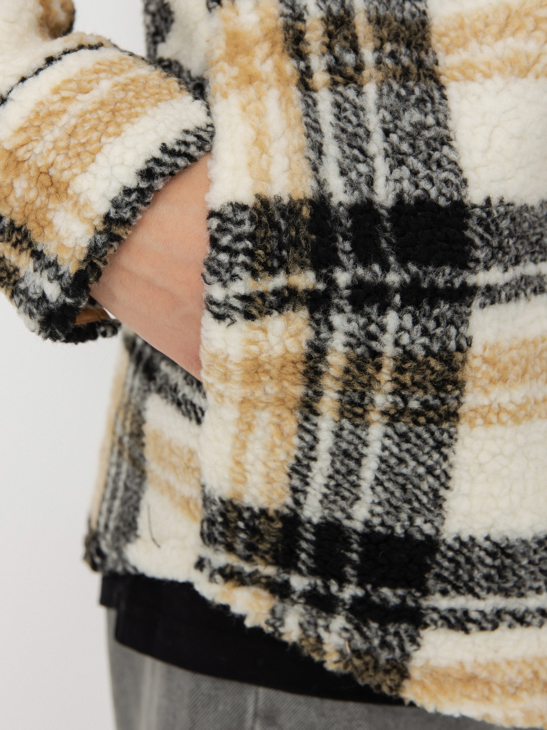 Kurtka Volcom Silent Sherpa Wmn (hazelnut)