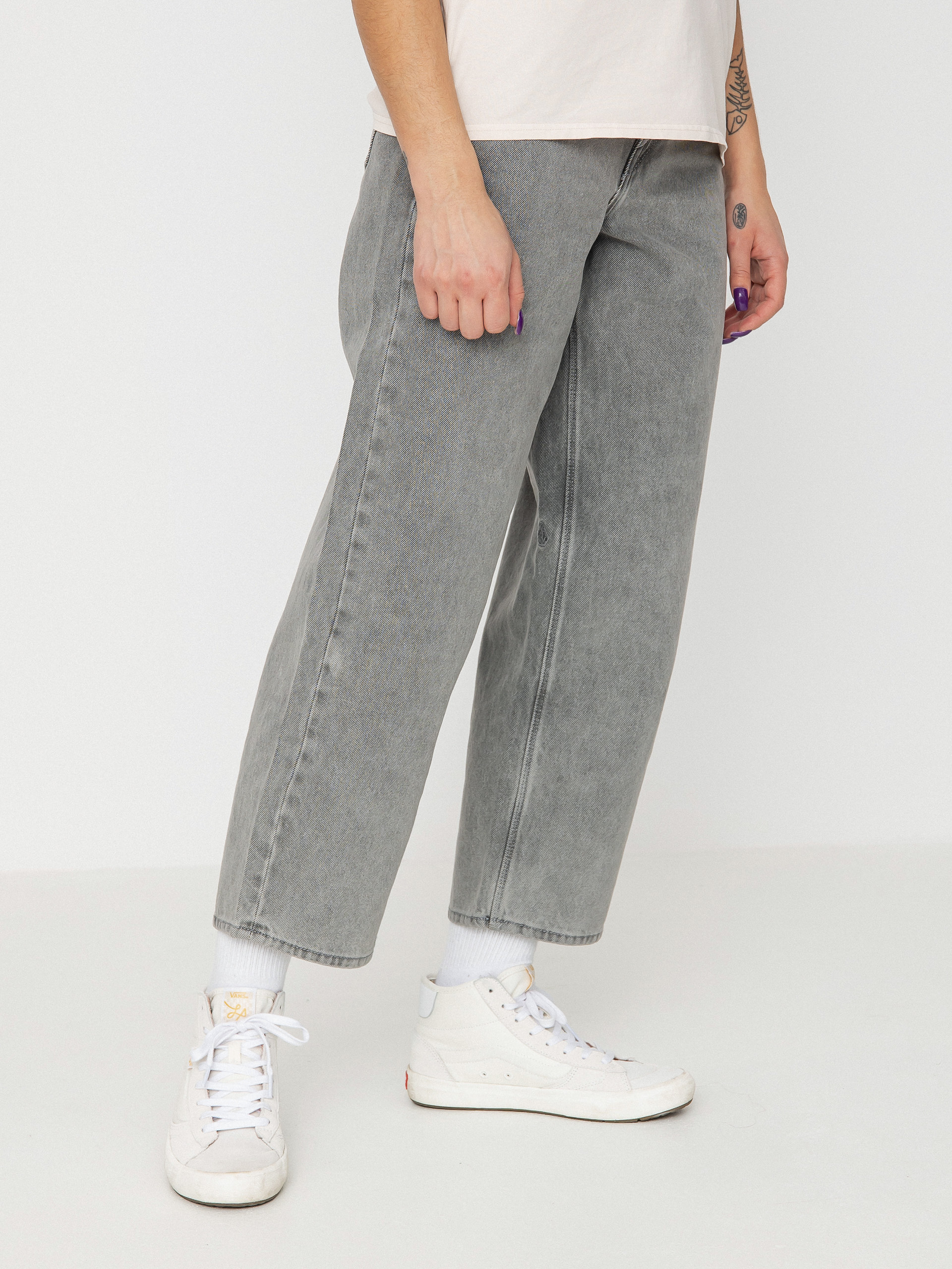 Spodnie Volcom Weellow Denim Wmn (light grey)